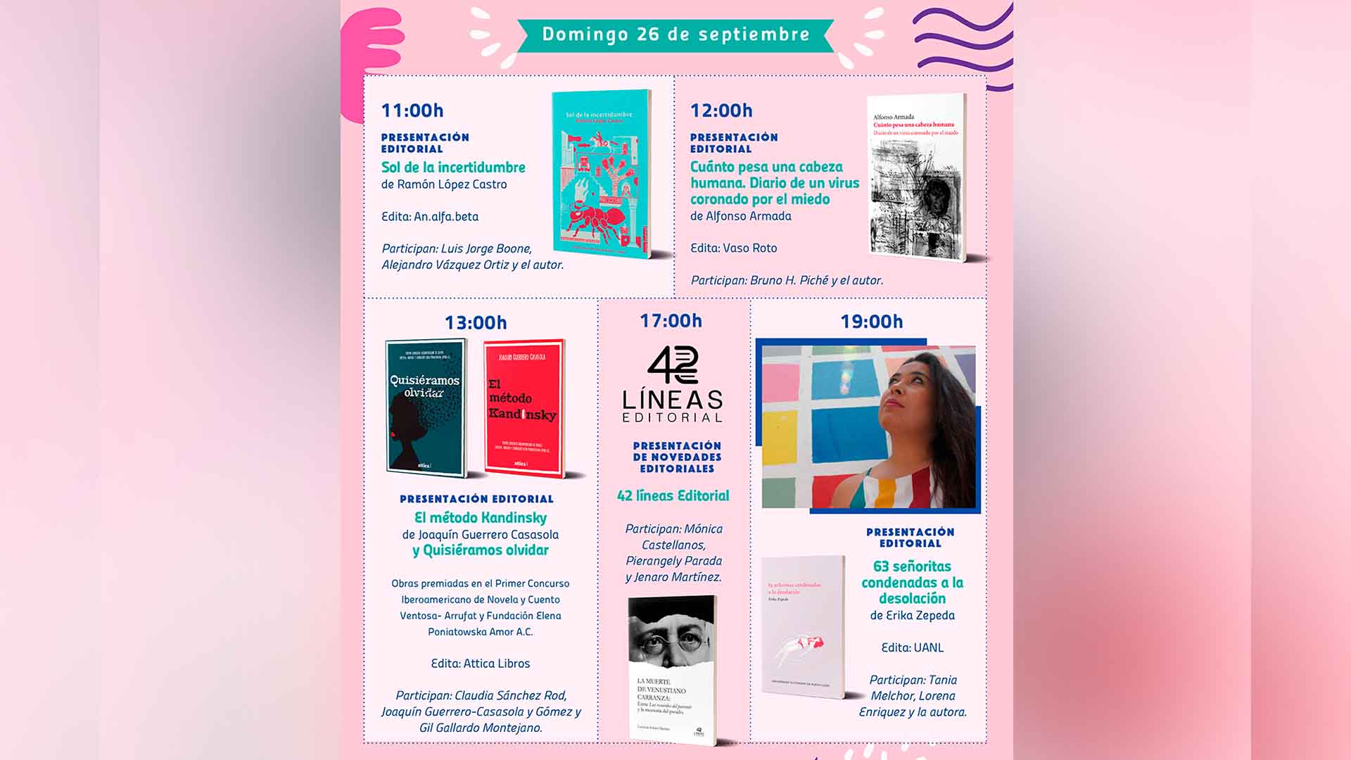 Presentará la Editorial Universitaria versión streaming