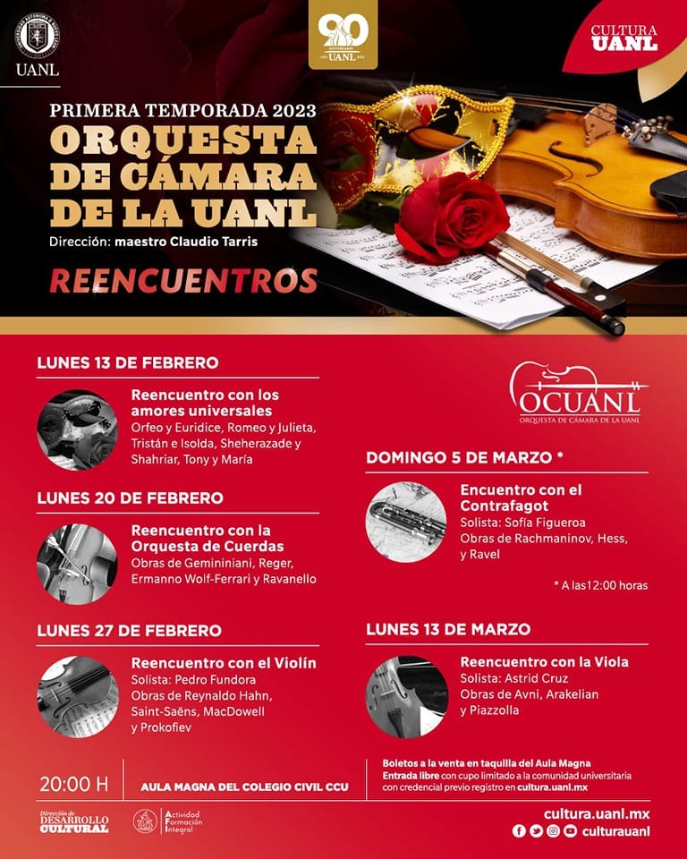 Orquesta de Cámara tendrá reencuentros presenciales