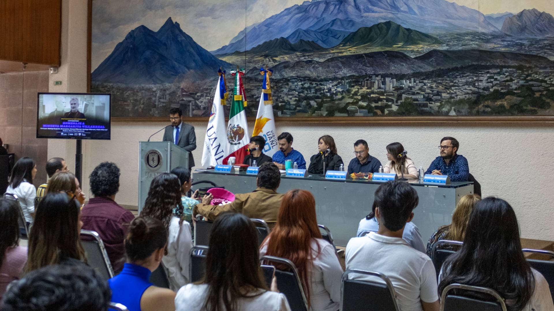 Rinden homenaje a Minerva Margarita Villarreal