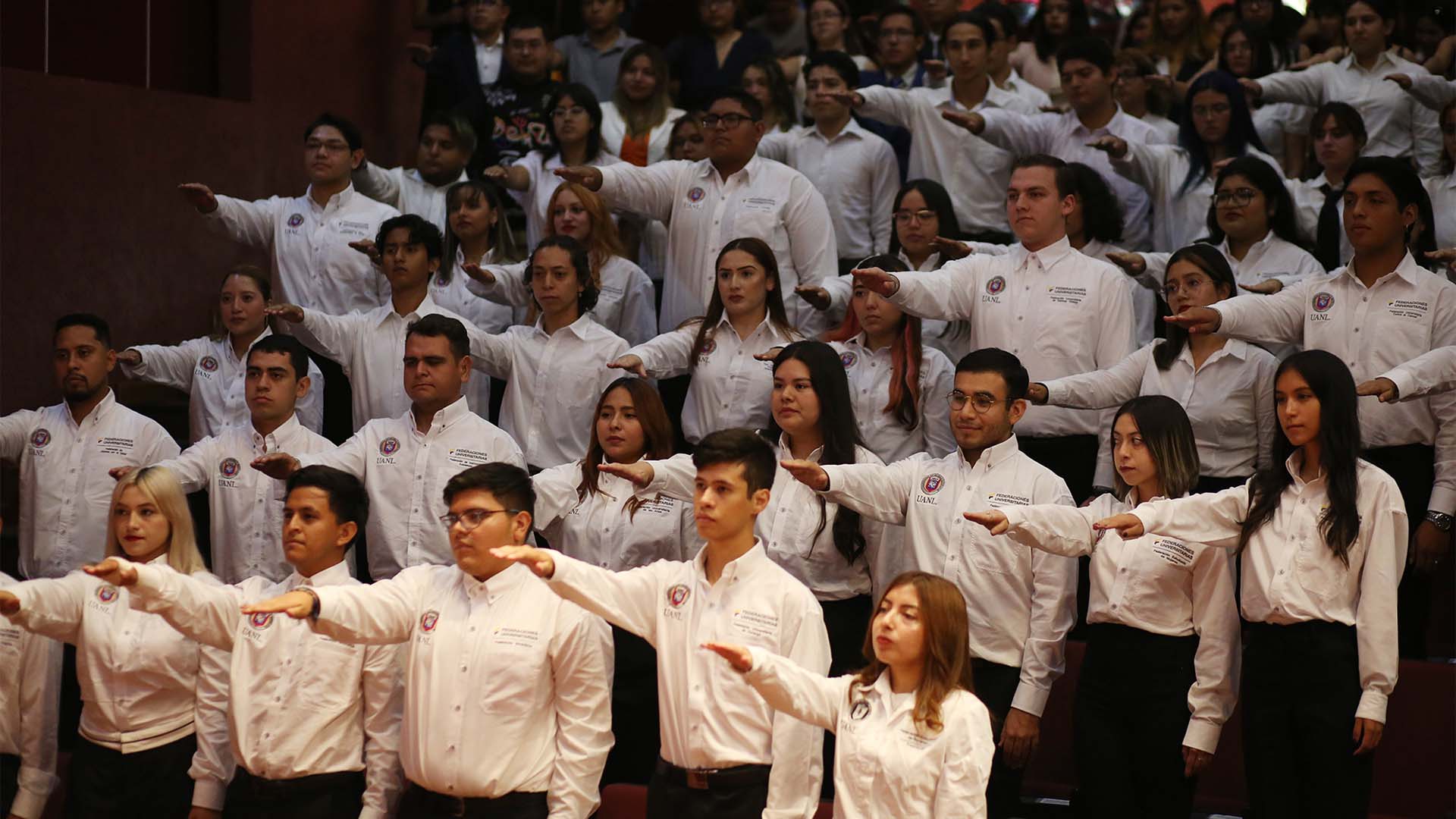 Tienen nuevos líderes federaciones universitarias de UANL