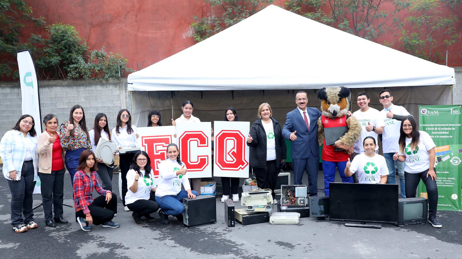 Dispone UANL 20 centros para campaña de reciclaje electrónico