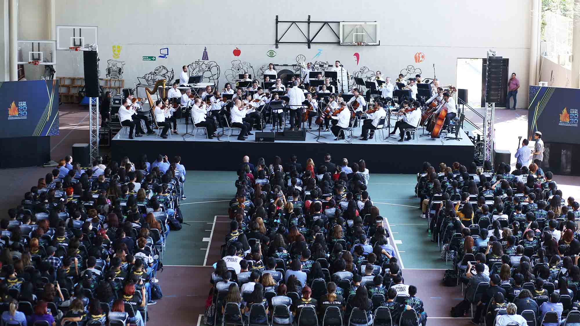 Conquista OSUANL de nuevo a alumnos de Prepa "Pablo Livas"
