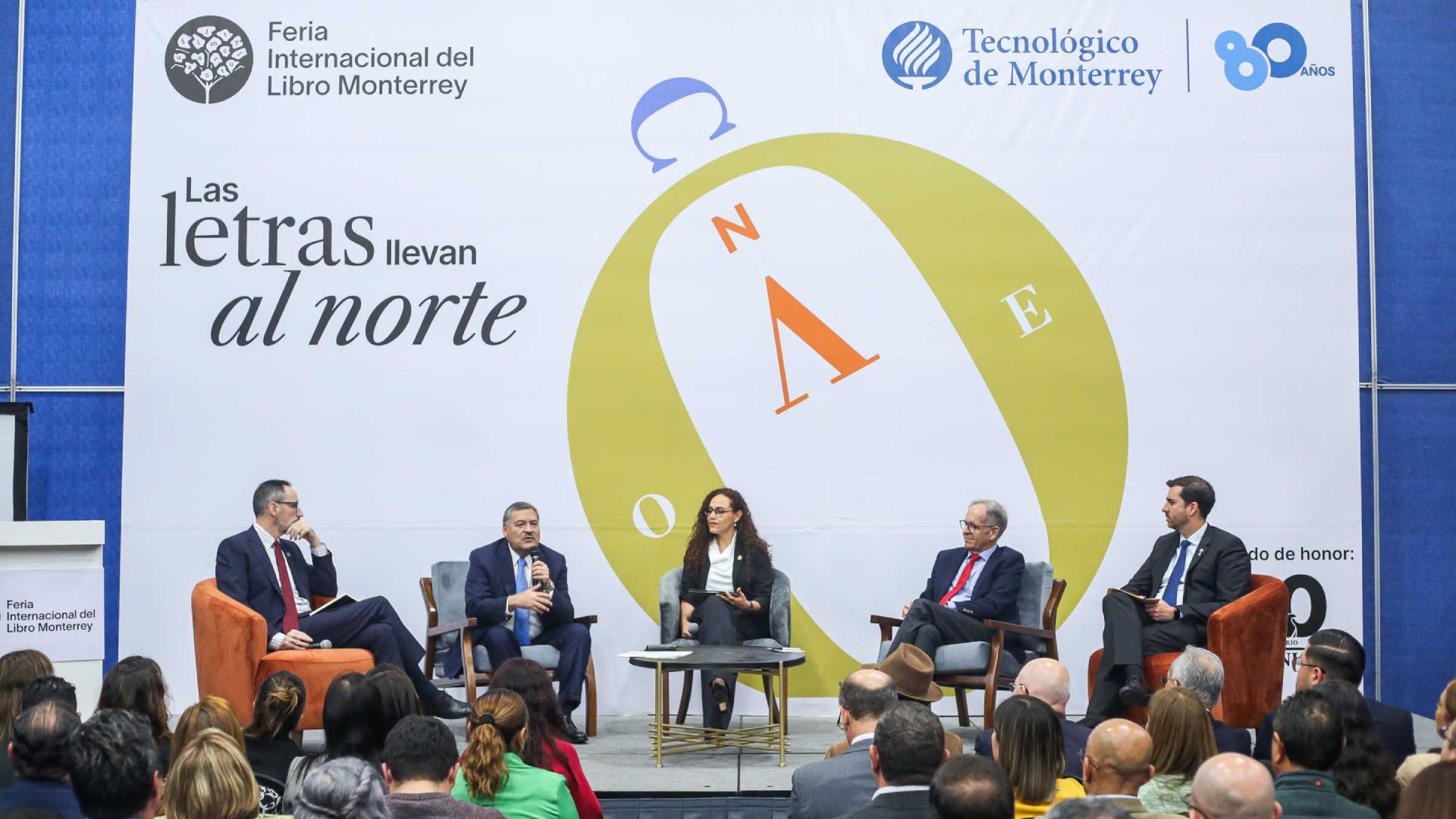 Participa Santos Guzmán en panel de rectores organizado por la FIL 2023