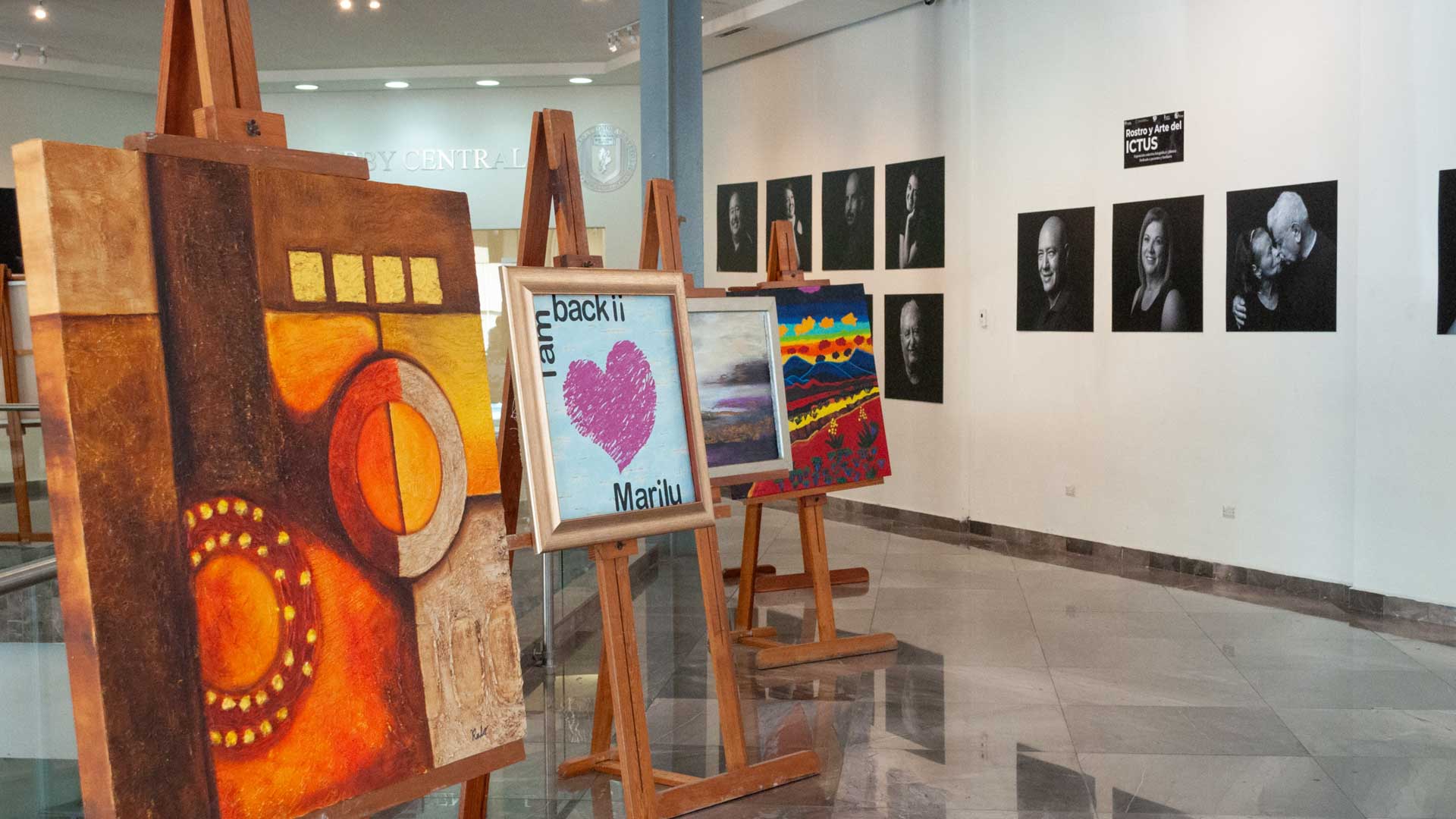Inspira ictus muestra fotográfica y plástica