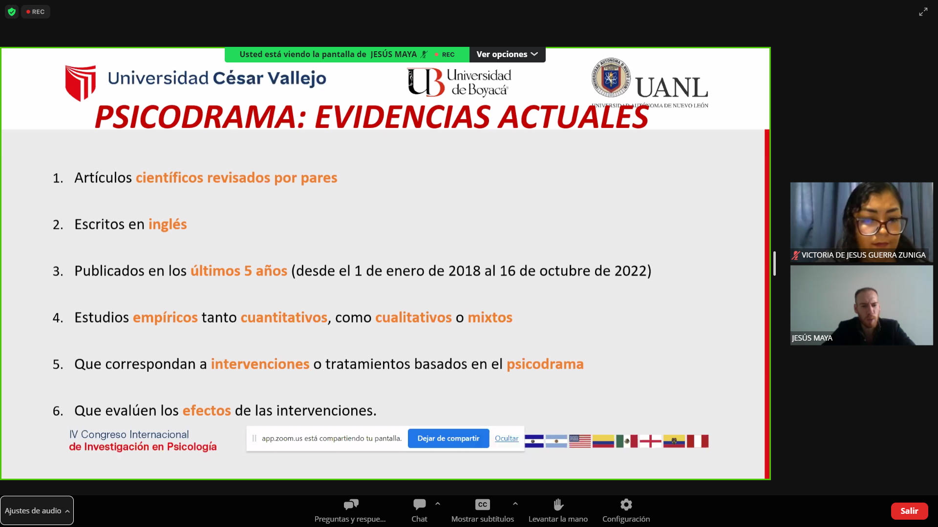 Exponen tendencias de psicología en la UANL