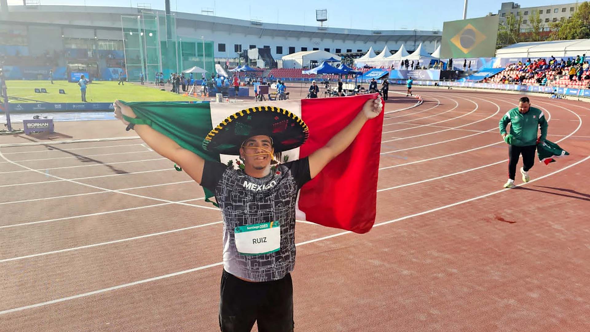 Establece récord parapanamericano en lanzamiento de bala