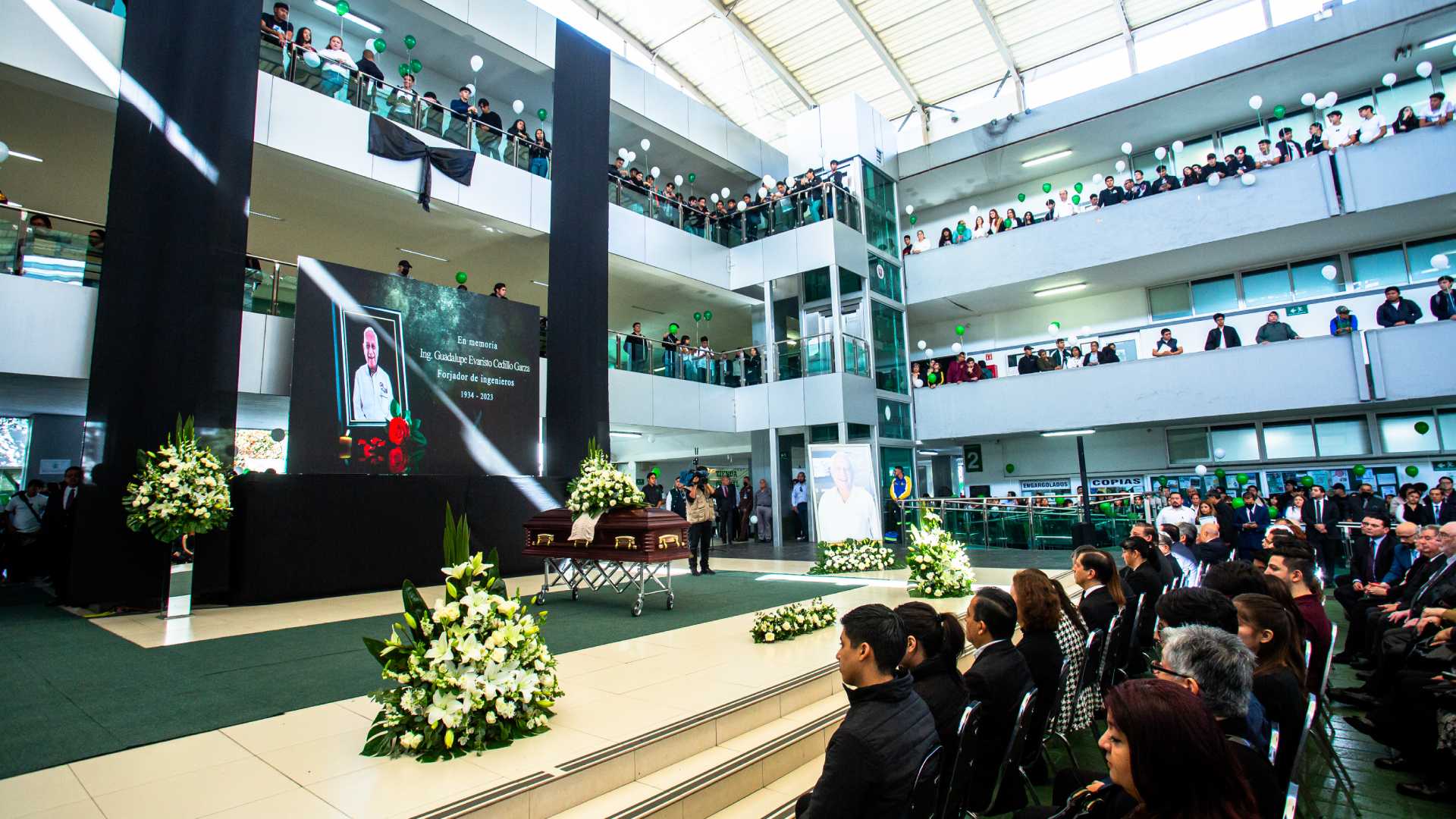 Rinde UANL homenaje al Ing. Guadalupe Evaristo Cedillo Garza