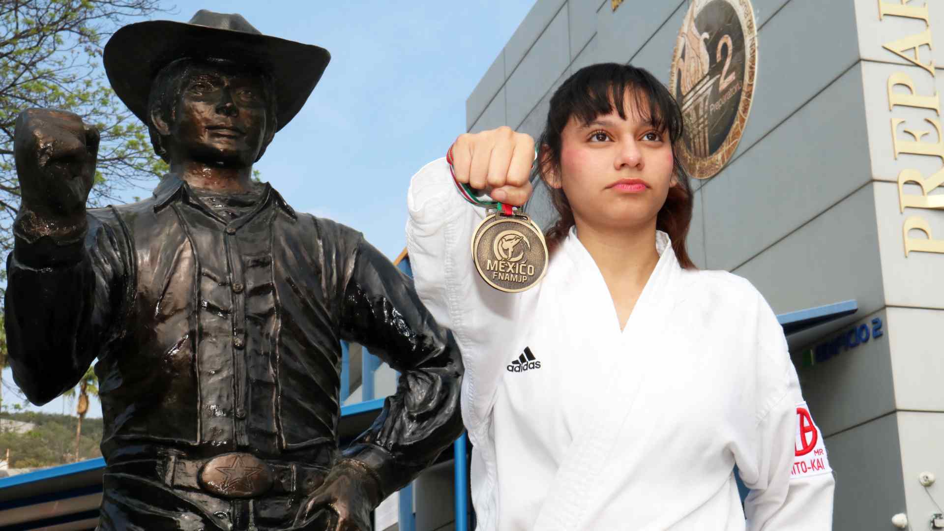 Cumplirá sueño en el campeonato mundial de karate de la WUKF