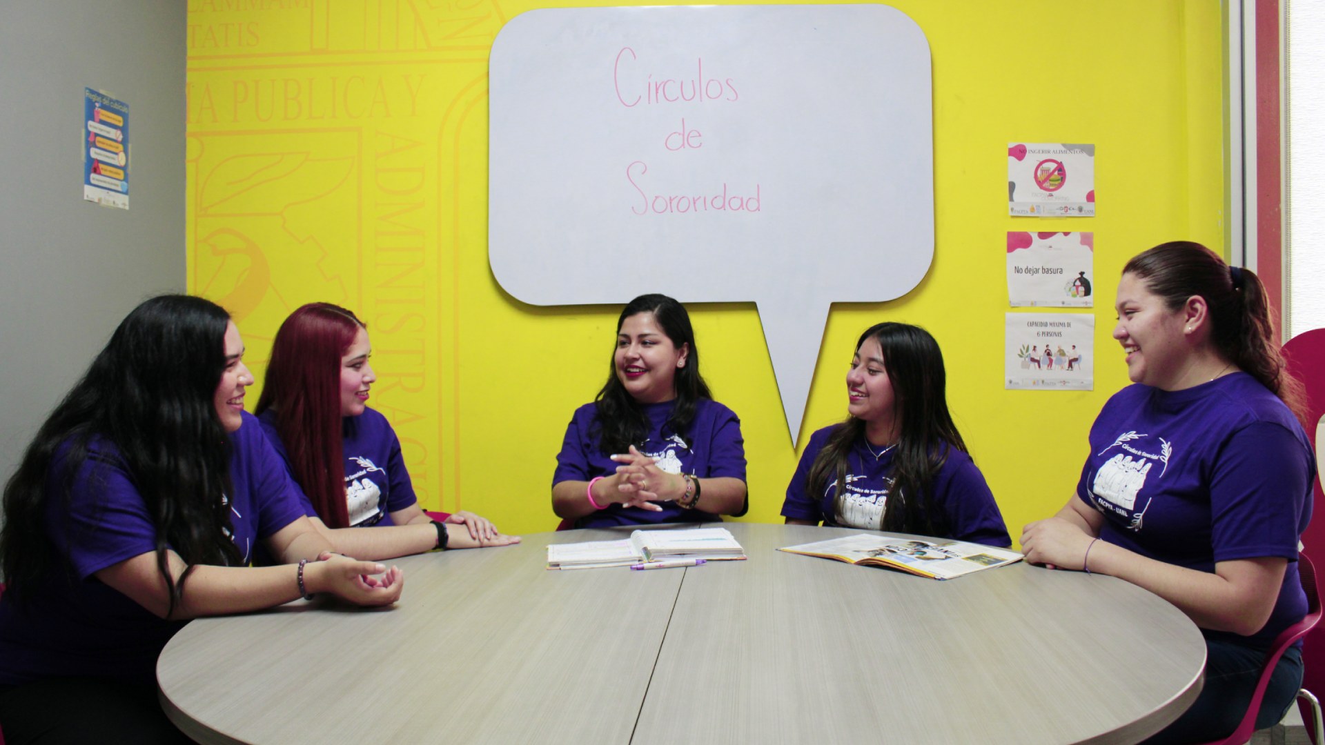 Crece círculo de sororidad en talleres de FACPYA