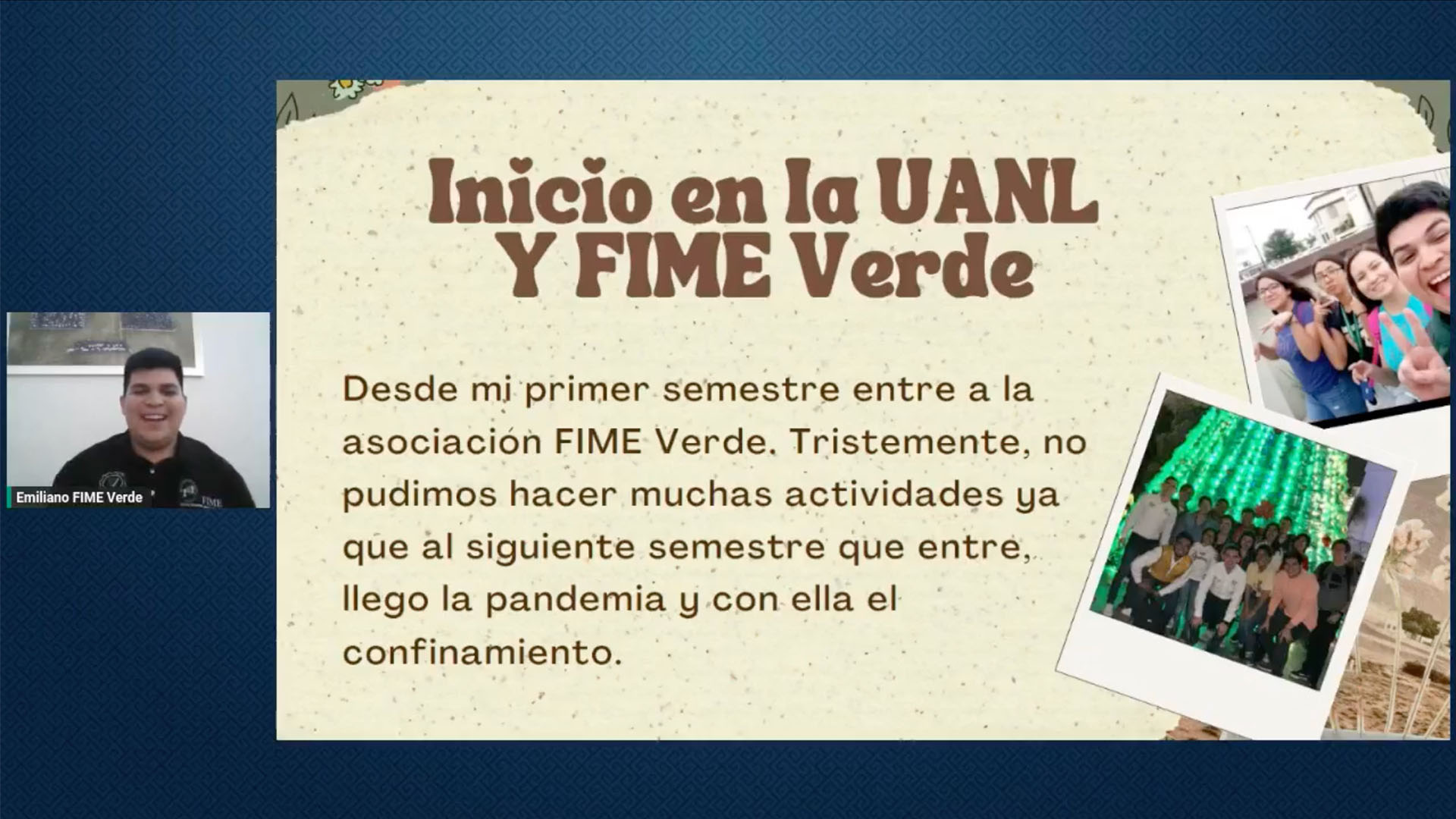 Lidera alumno de FIME actividades sostenibles