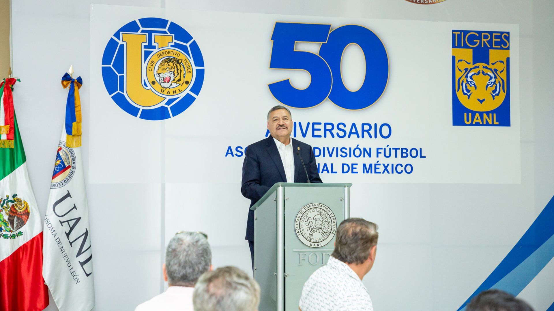 Conmemora FOD el 50 aniversario del Club de Futbol Tigres de la UANL