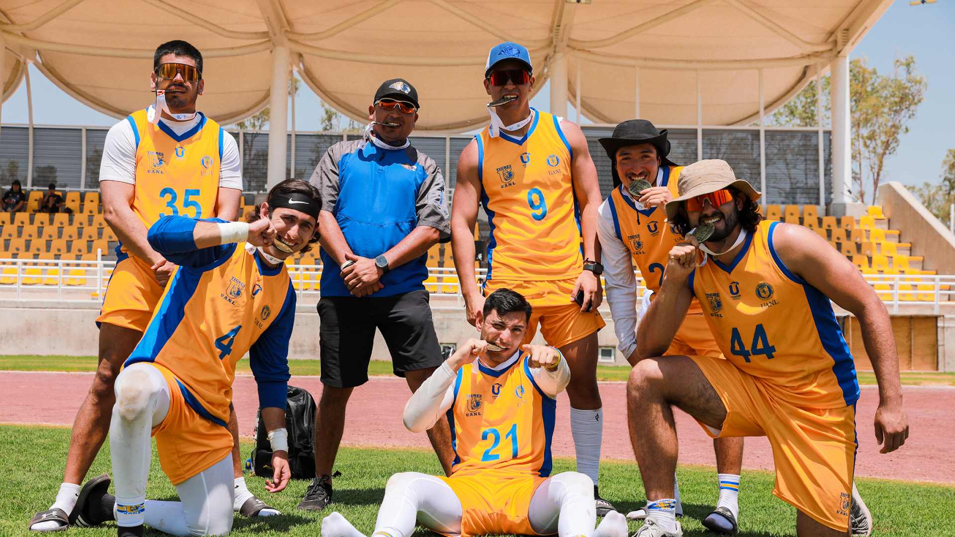 Primer oro para Tigres en tochito varonil