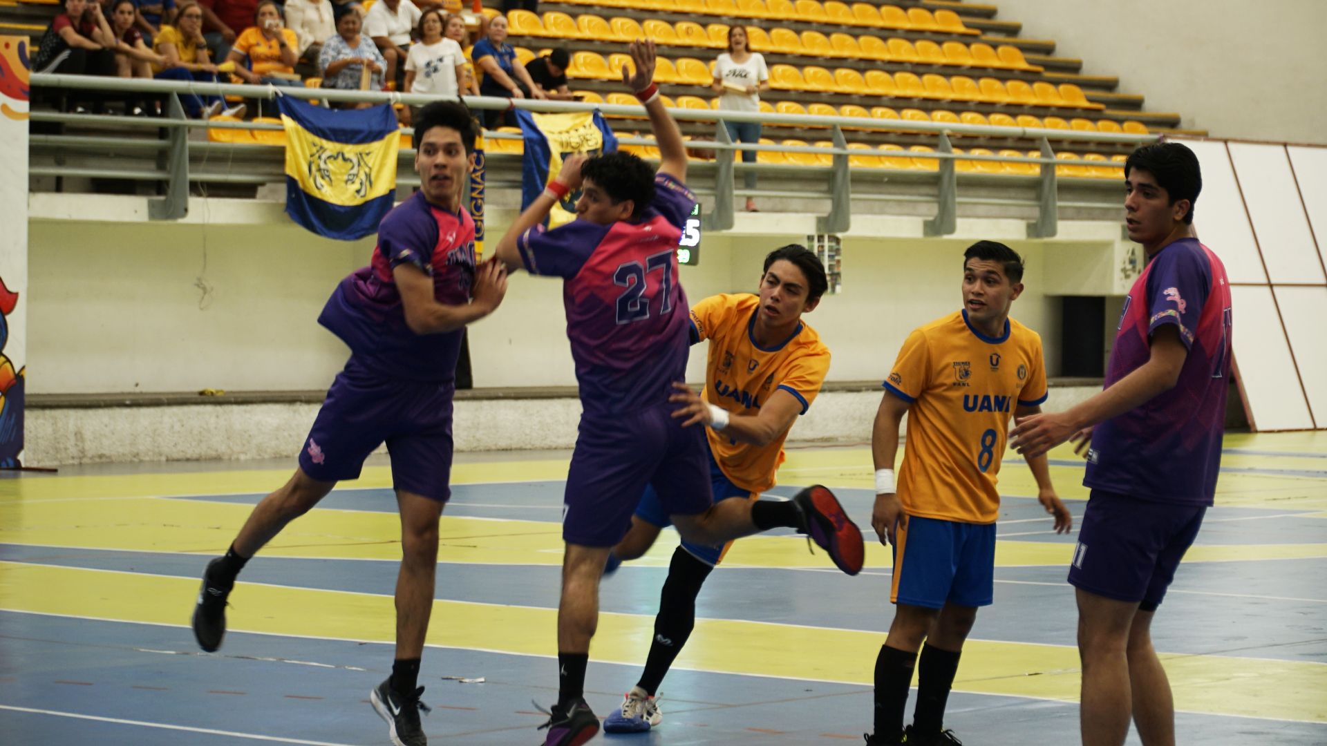 Van Tigres a final de handball en Universiada Nacional 2024