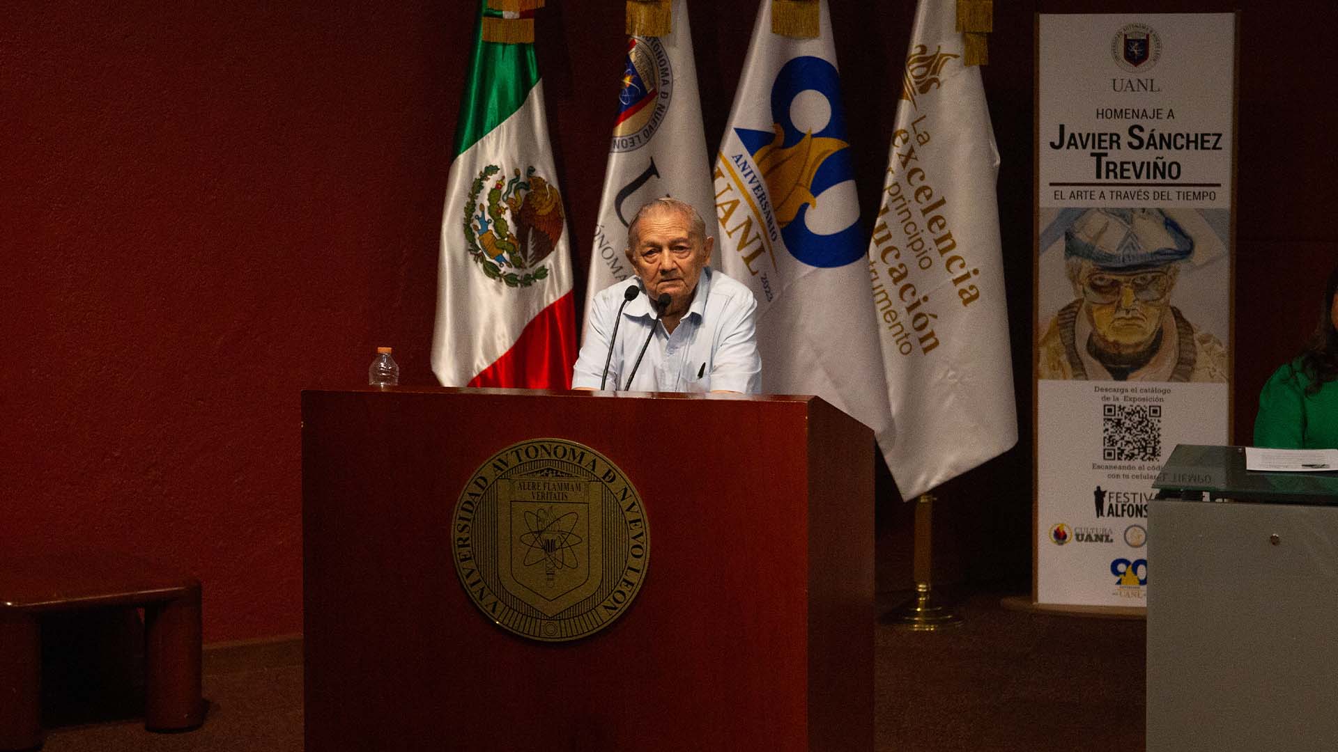 Inaugura la BURRF exposición recopilatoria de Javier Sánchez