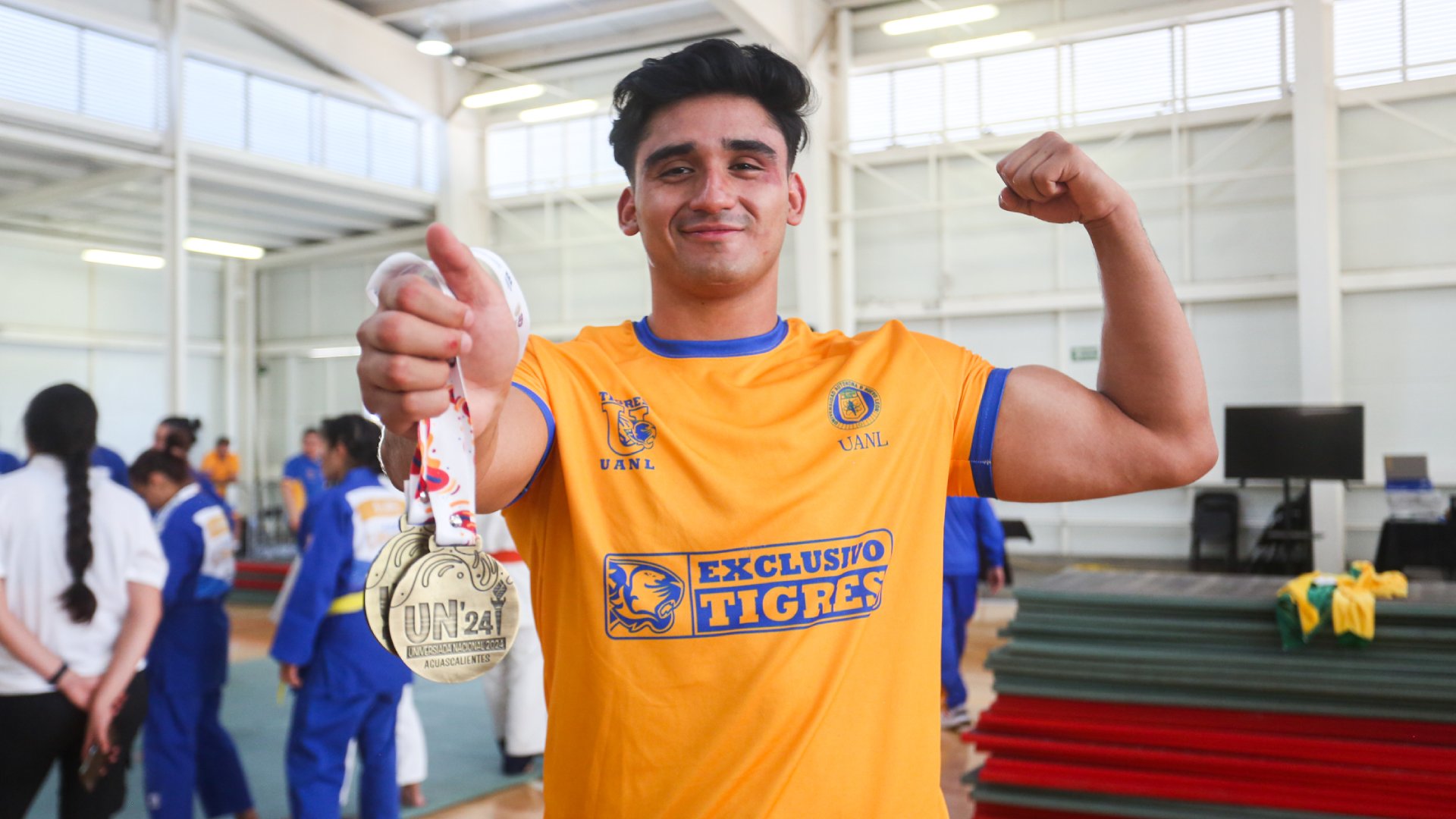 Logran Tigres campeonato de judo en Universiada Nacional 2024