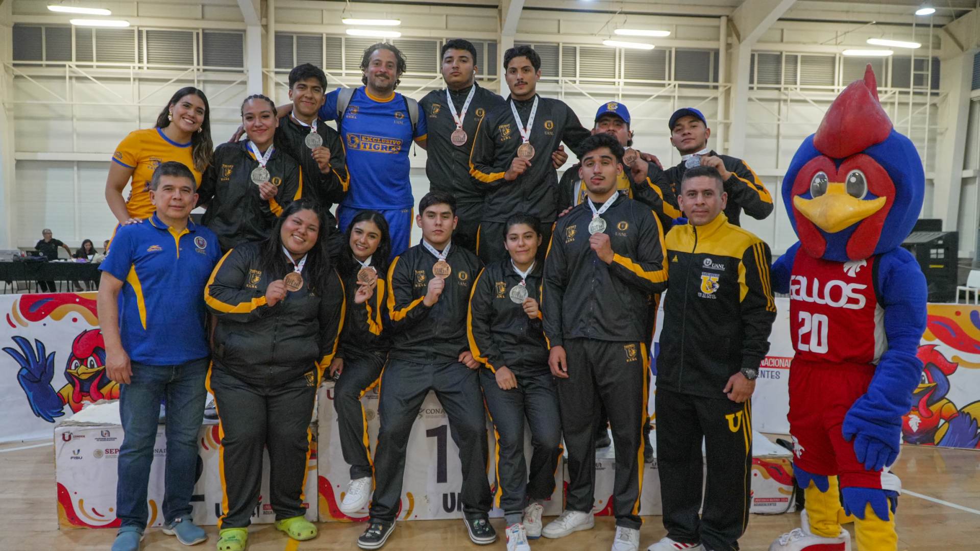 Suma la UANL otras 18 medallas en UN 2024
