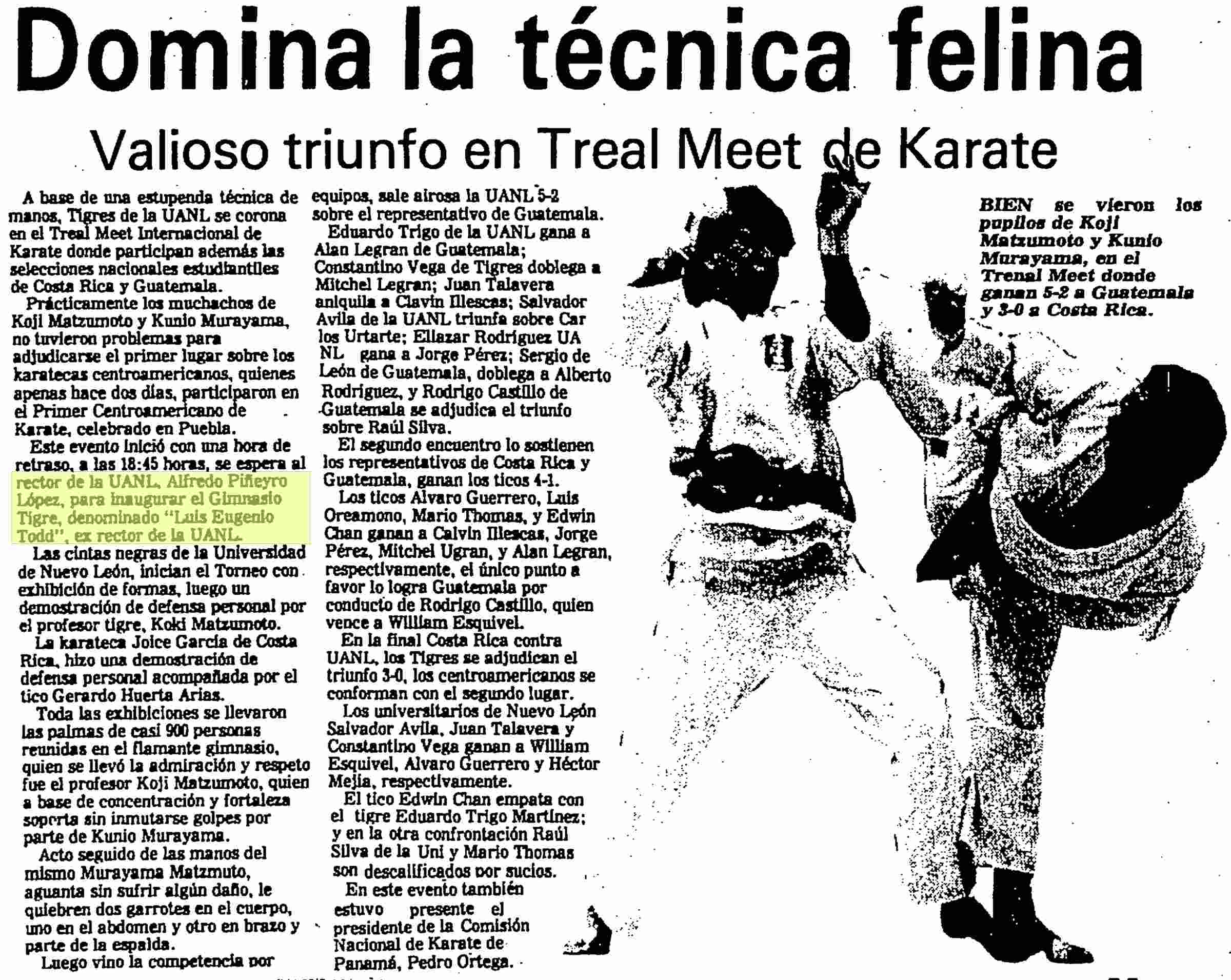 Vive gimnasio Luis E. Todd glorias deportivas de la Universidad