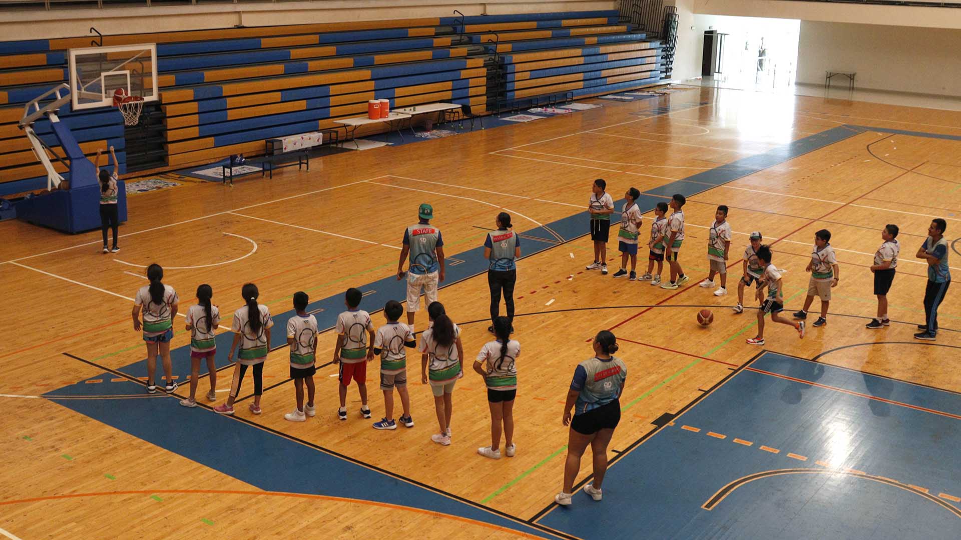 Inculcan vida saludable en campamento del Polideportivo Tigres