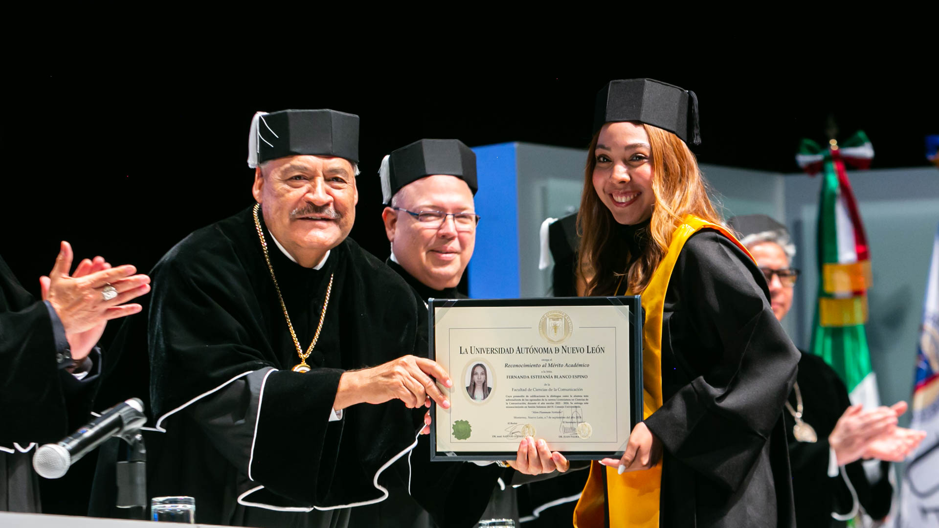 Entrega UANL Reconocimiento al Mérito Académico 2023-2024