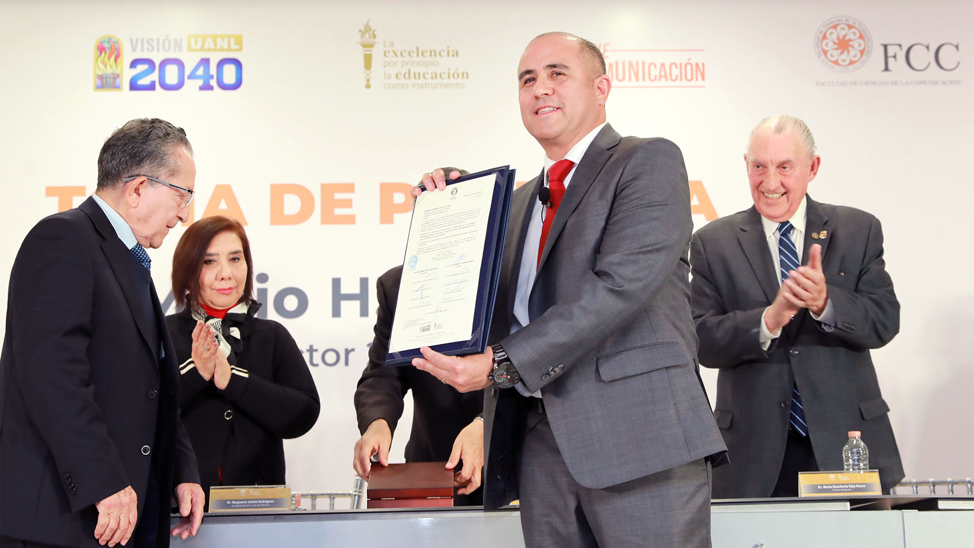 Asume Mario Rojo Flores dirección de la Facultad de Comunicación