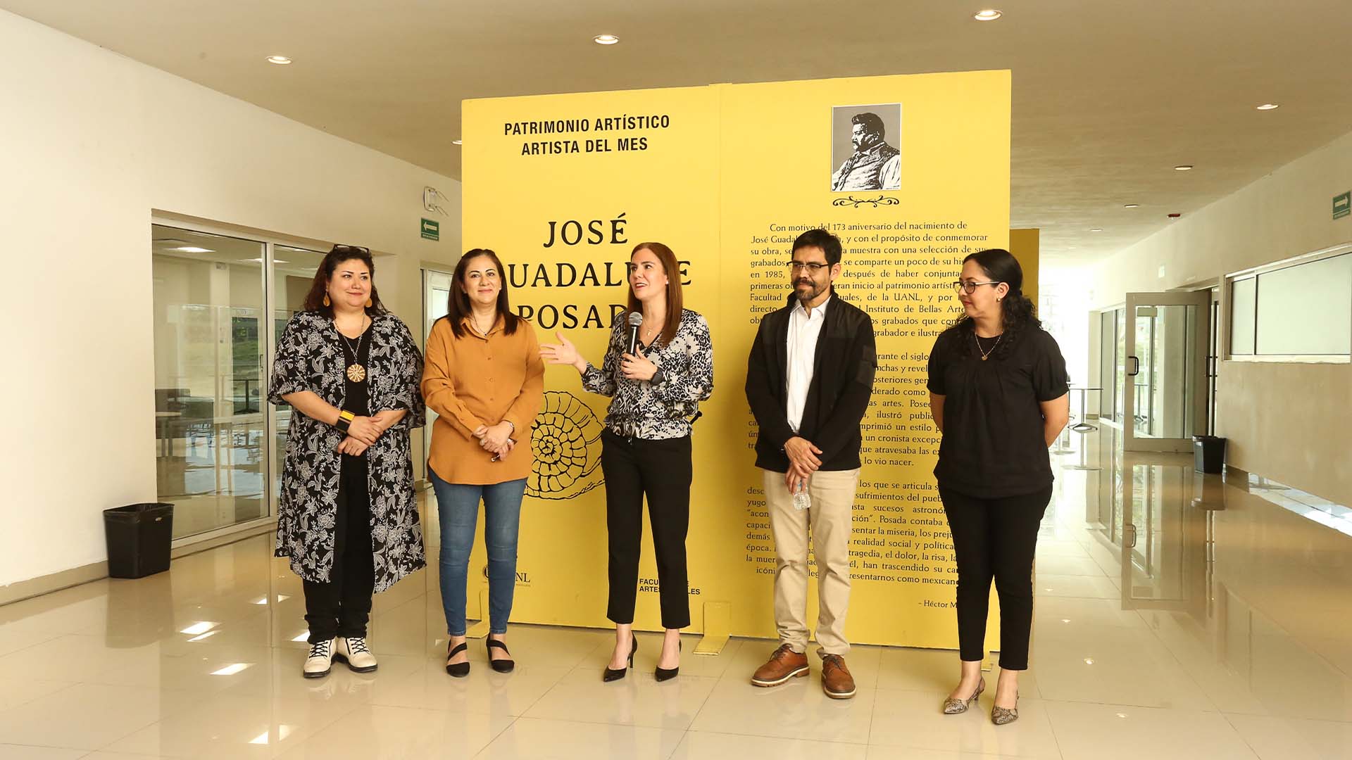 Es Posada artista del mes en Artes Visuales