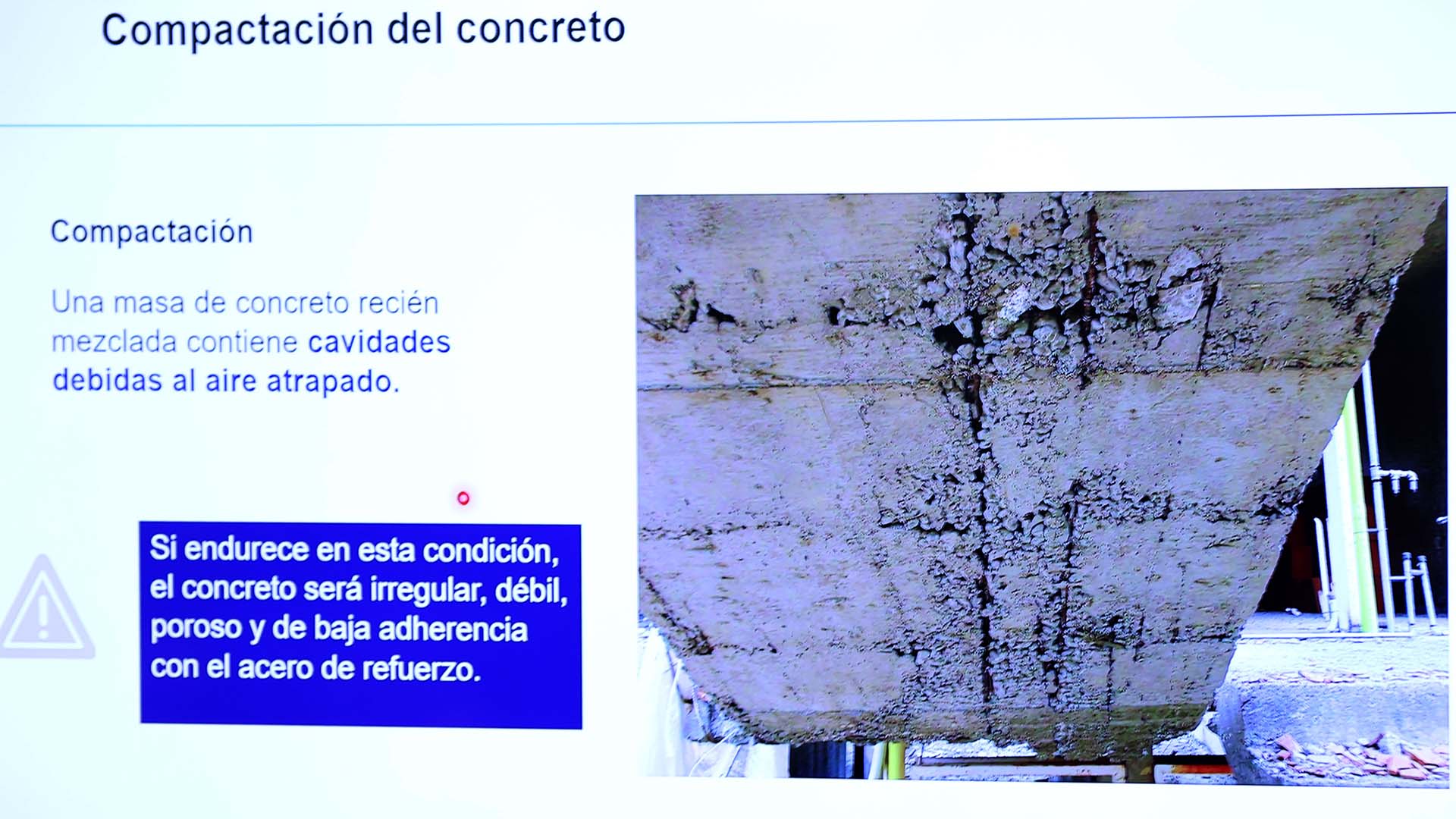 Conocen tendencias en el tratamiento del concreto