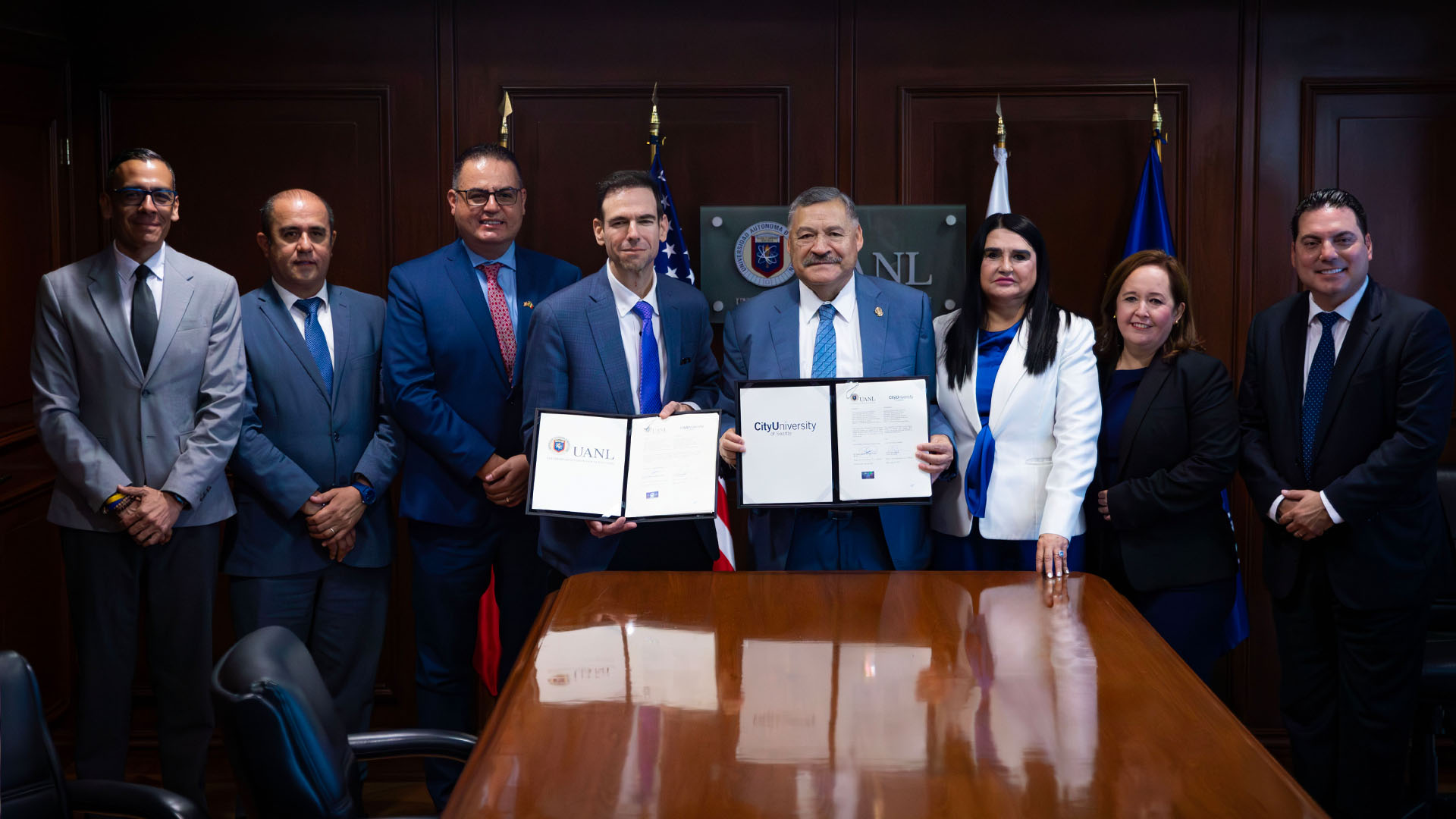 UANL refuerza lazos con City University of Seattle