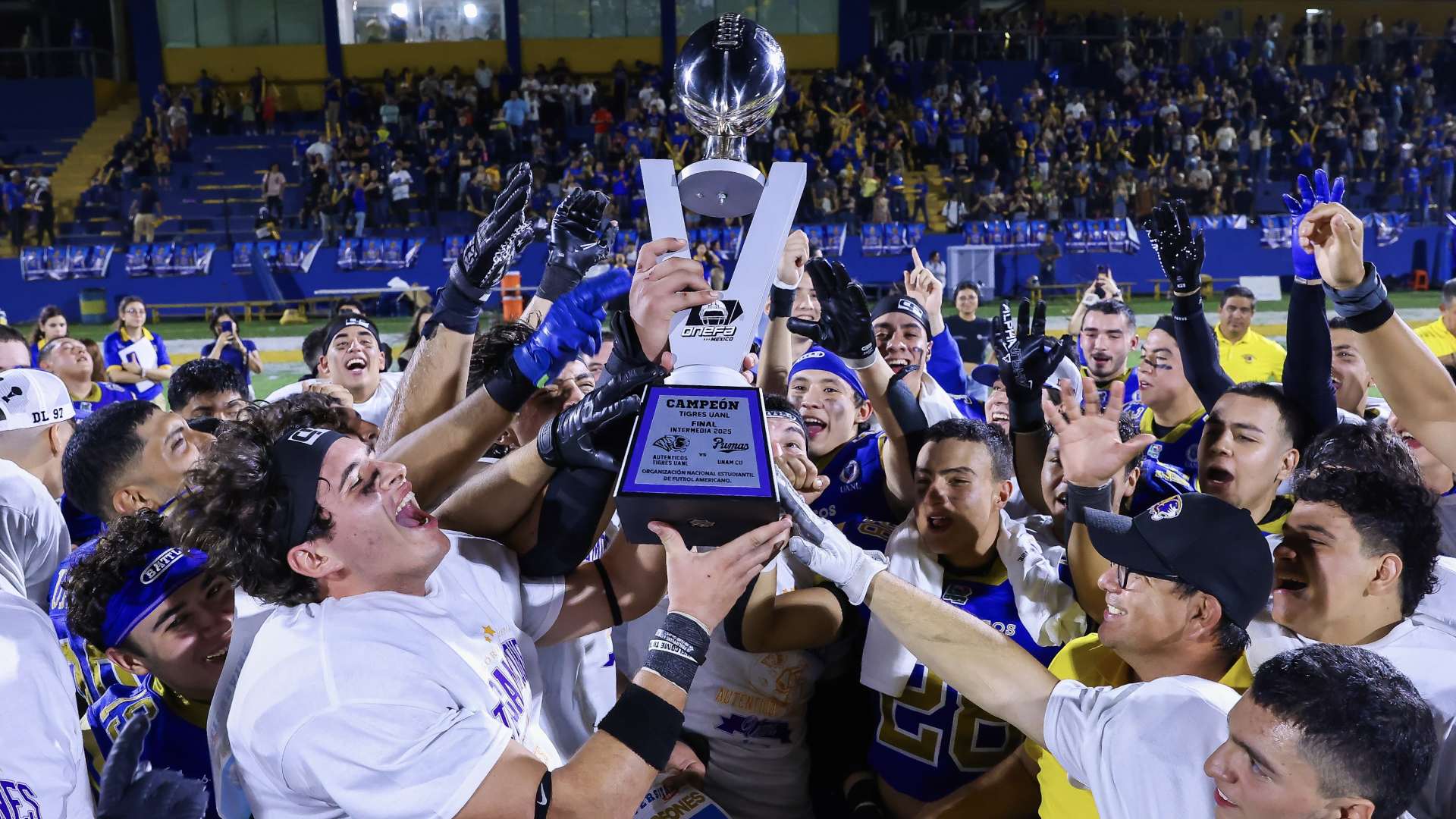 Auténticos tricampeones de ONEFA Intermedia