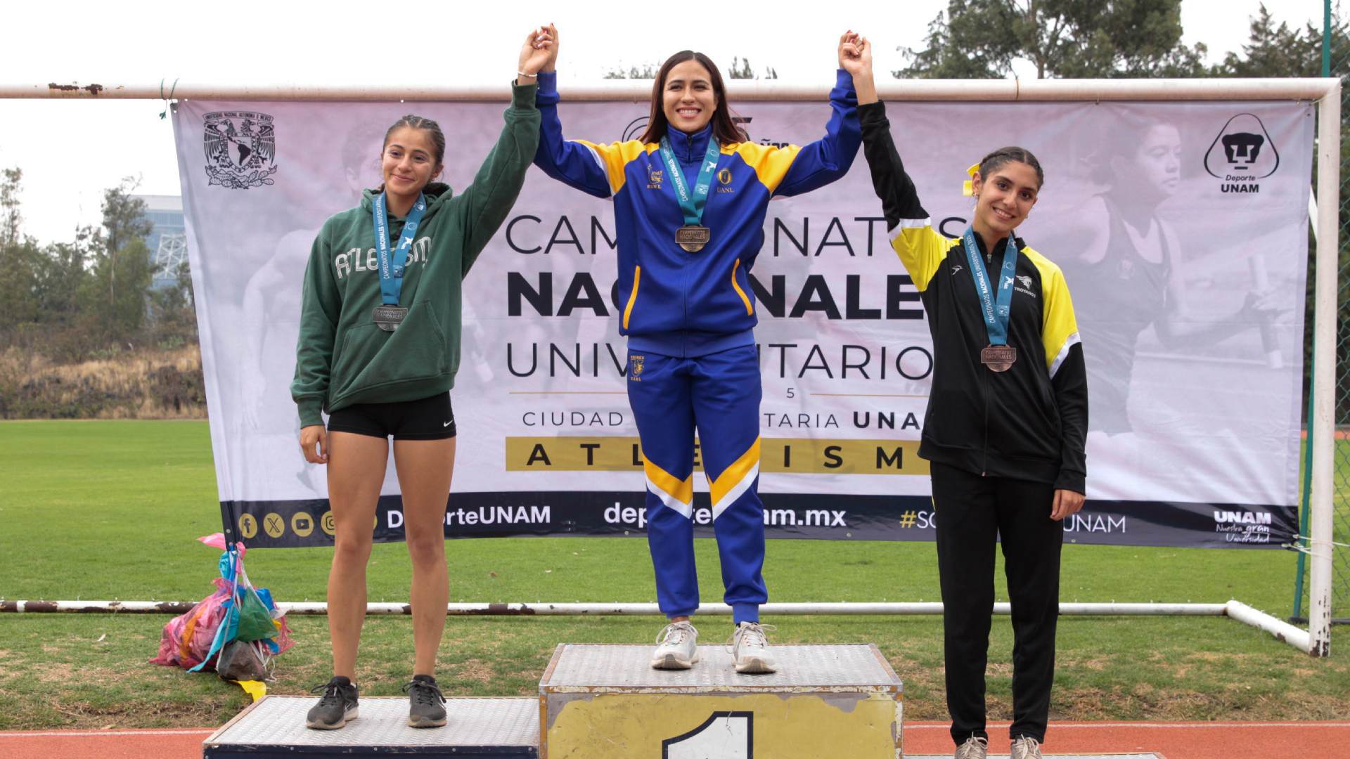 Atletismo de UANL brilla en Campeonato Nacional de la ANUIES