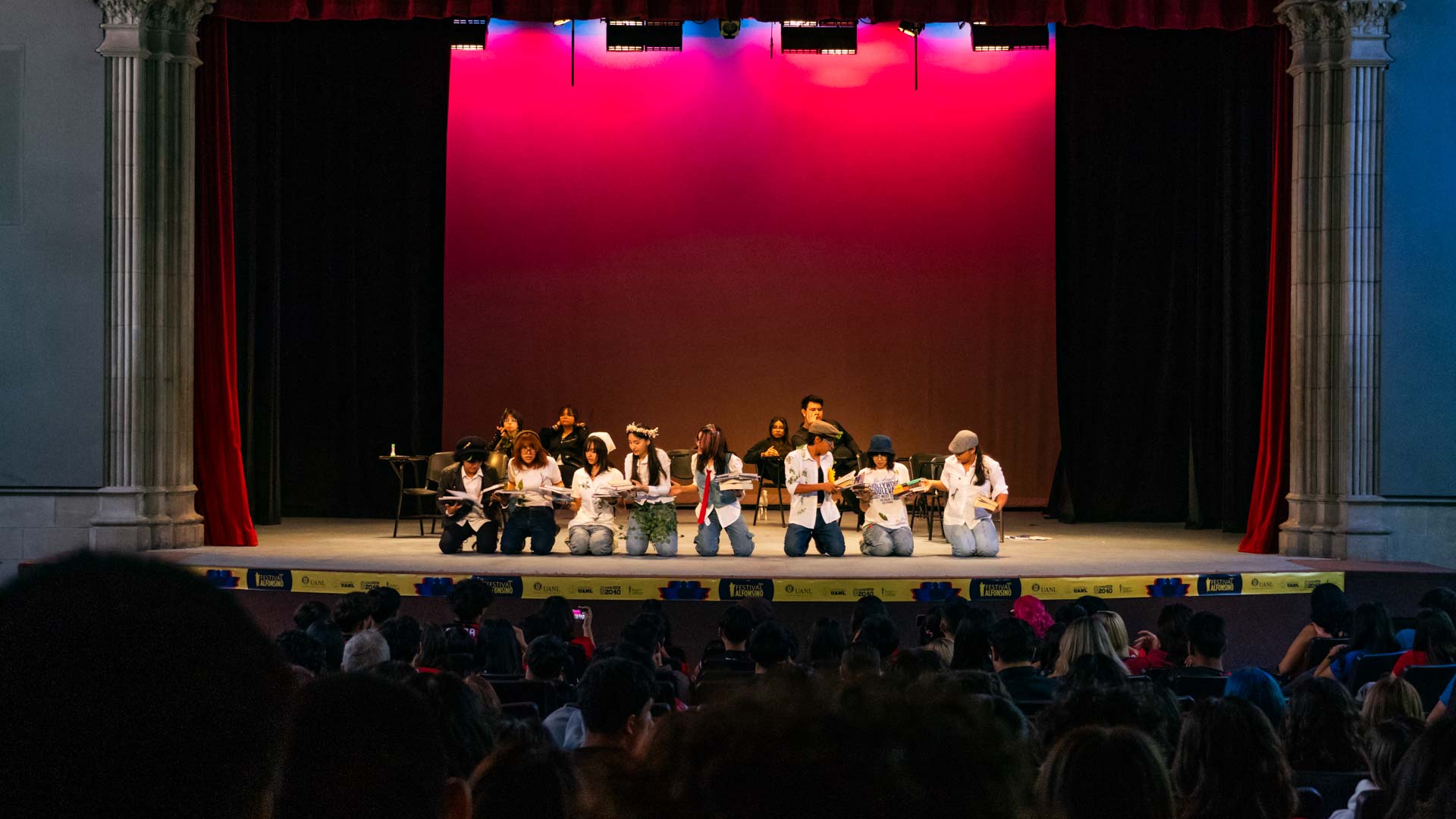 Abre “El espantapájaros” muestra de teatro de preparatorias