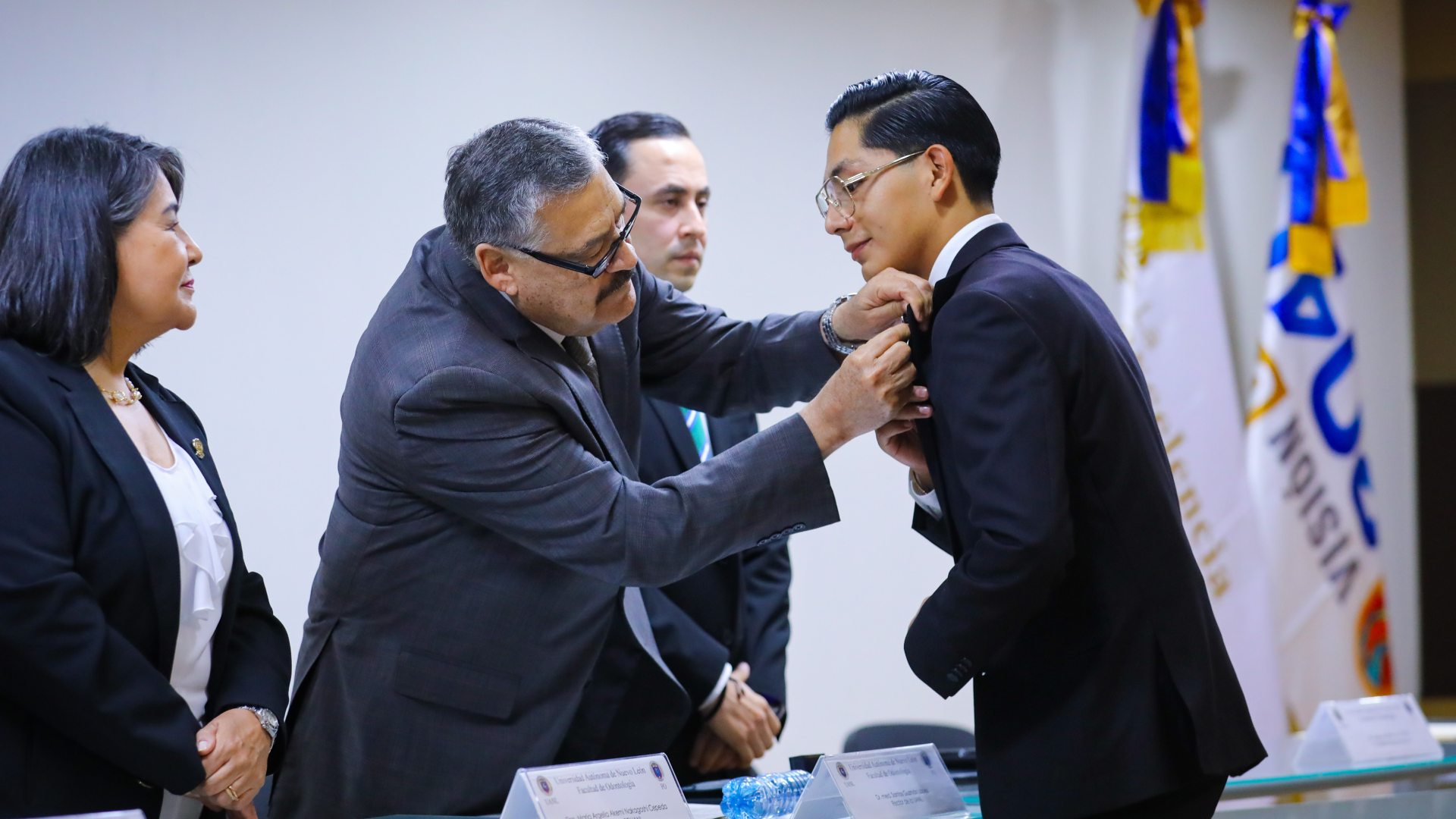 Toma protesta nueva sociedad de alumnos de Odontología