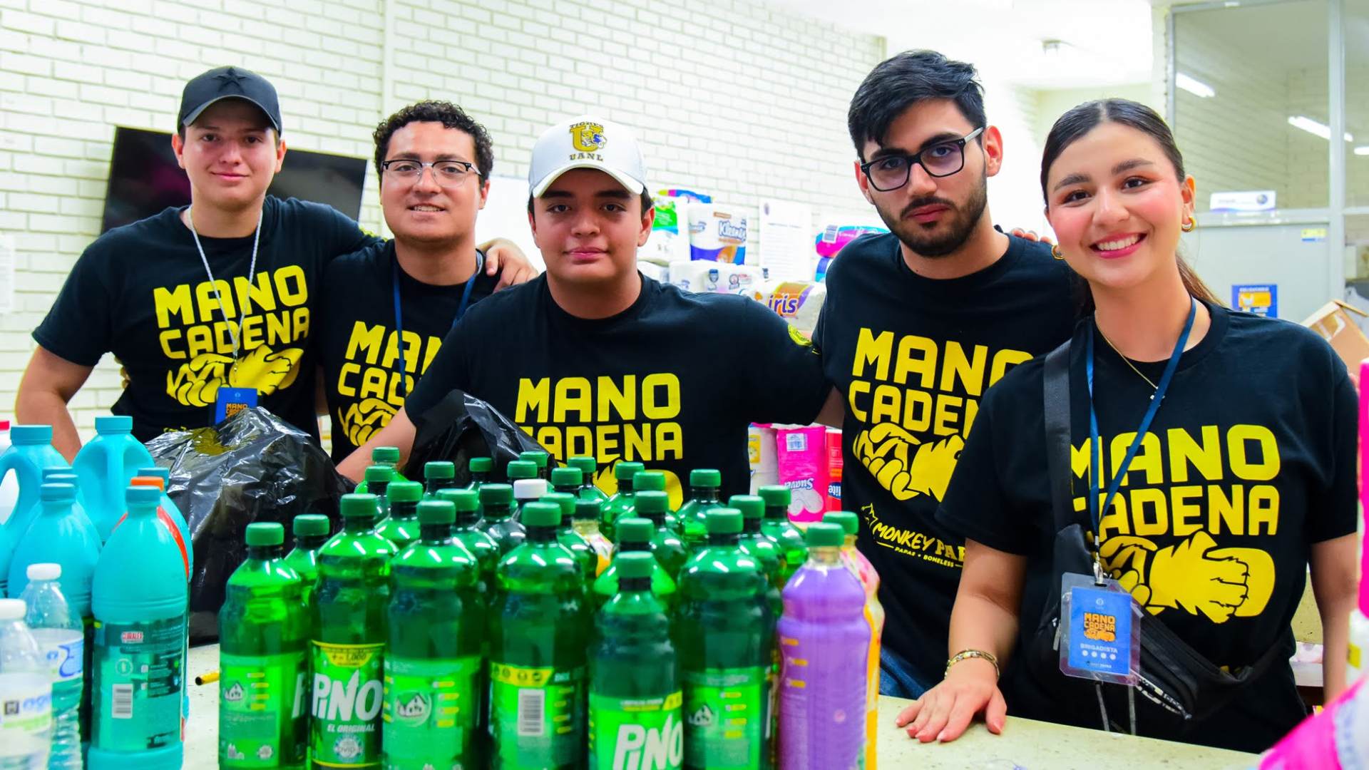 Hacen mano cadena en beneficio de comunidad de Sabinas Hidalgo
