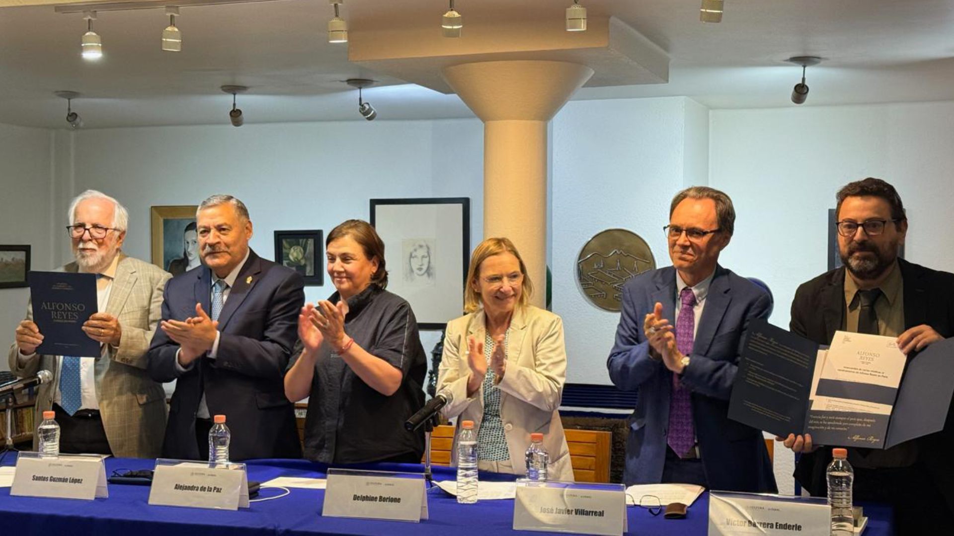 Entrega de correspondencia inédita de Alfonso Reyes refuerza lazos culturales