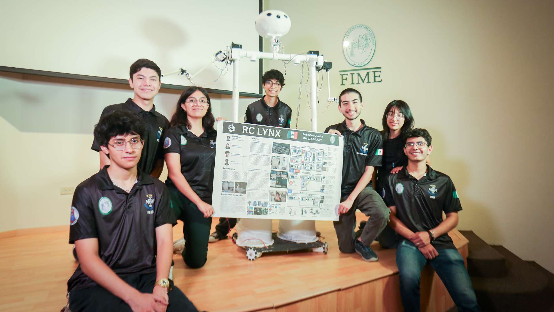 Equipo de FIME representará al país en RoboCup 2025