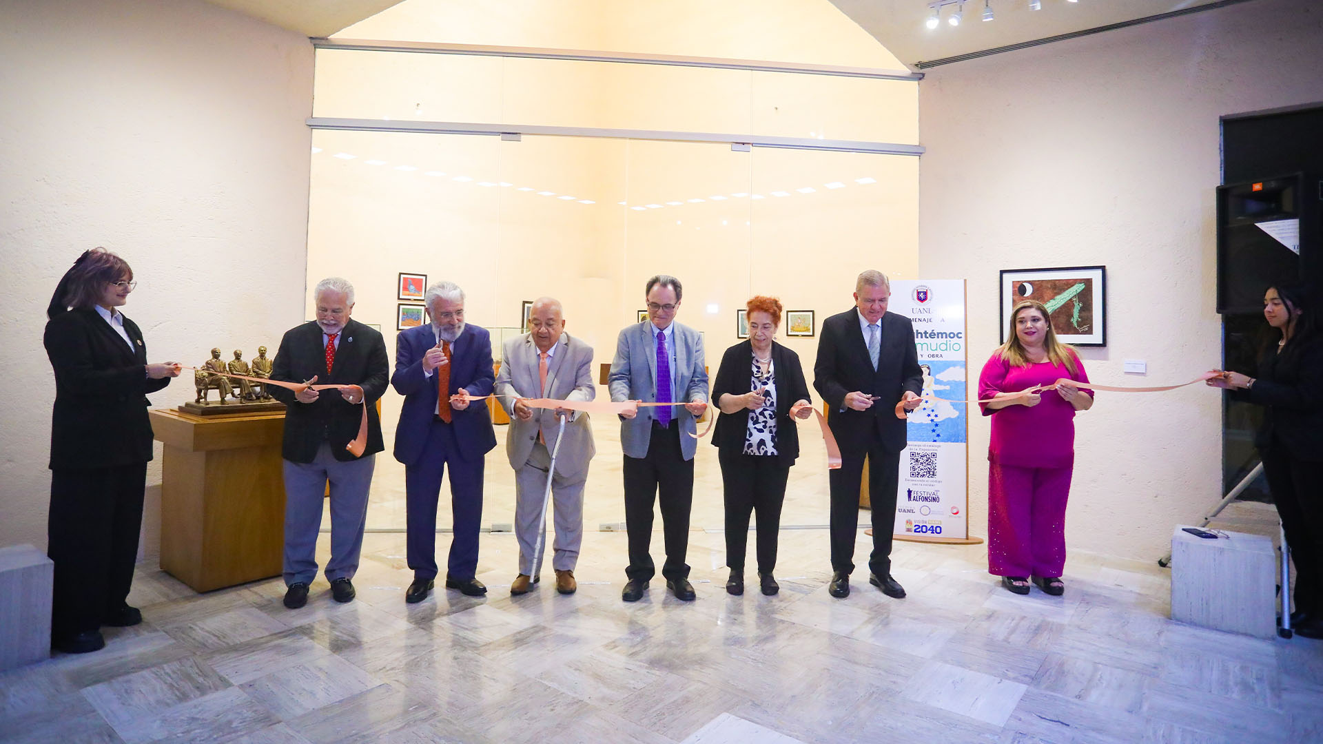 Rinden homenaje a trayectoria artística de Cuauhtémoc Zamudio