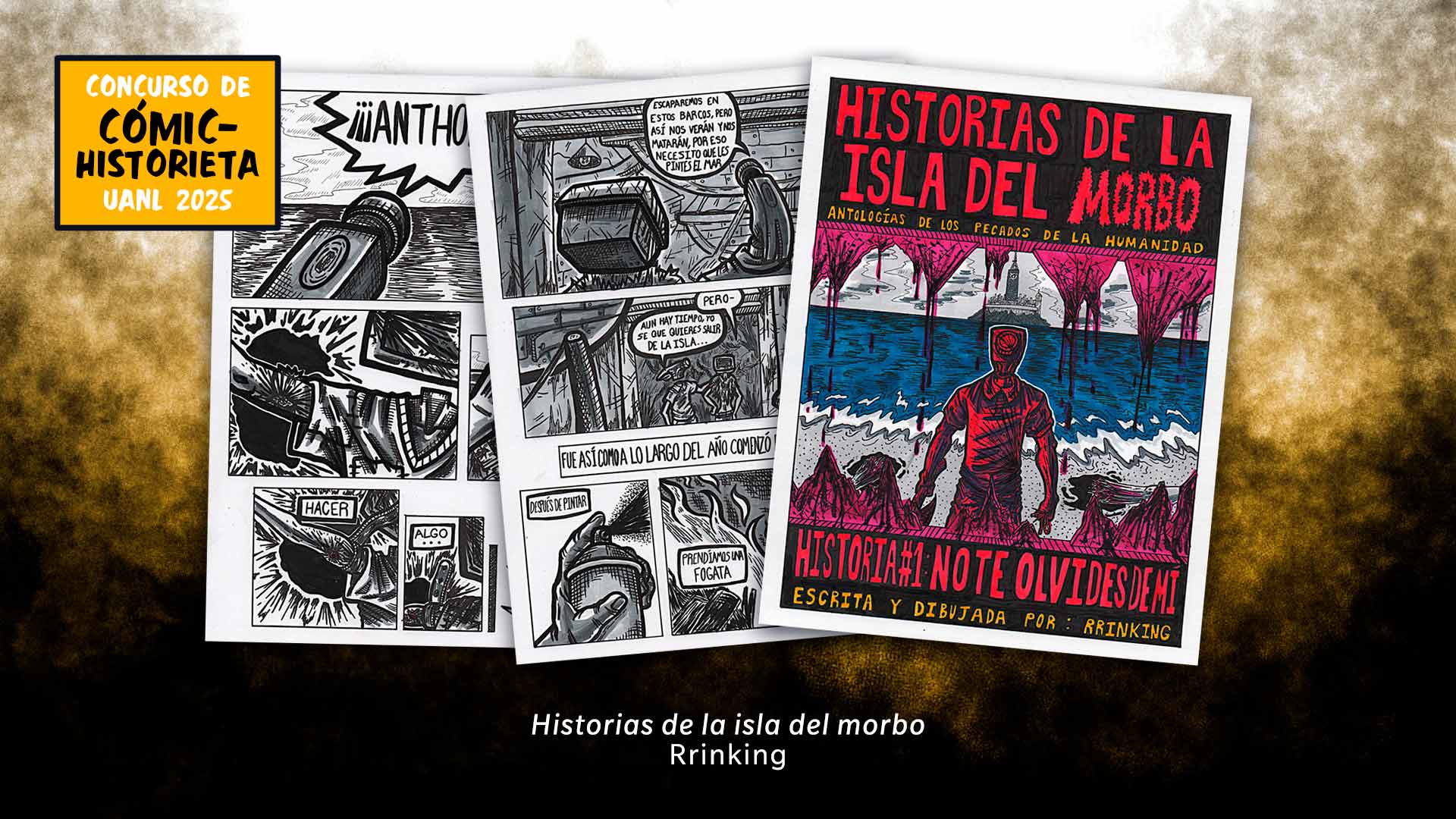 Gana Jesús Rodríguez concurso de cómic con historia esperanzadora
