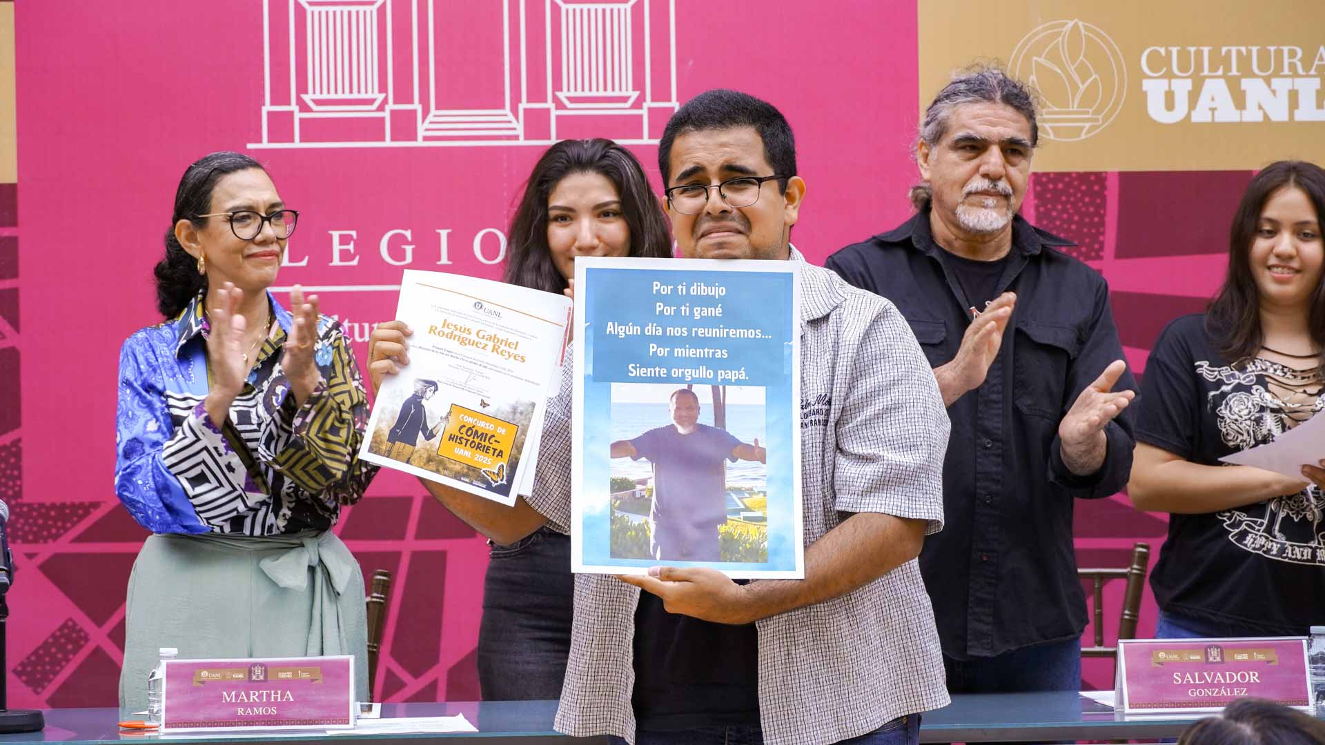 Gana Jesús Rodríguez concurso de cómic con historia esperanzadora