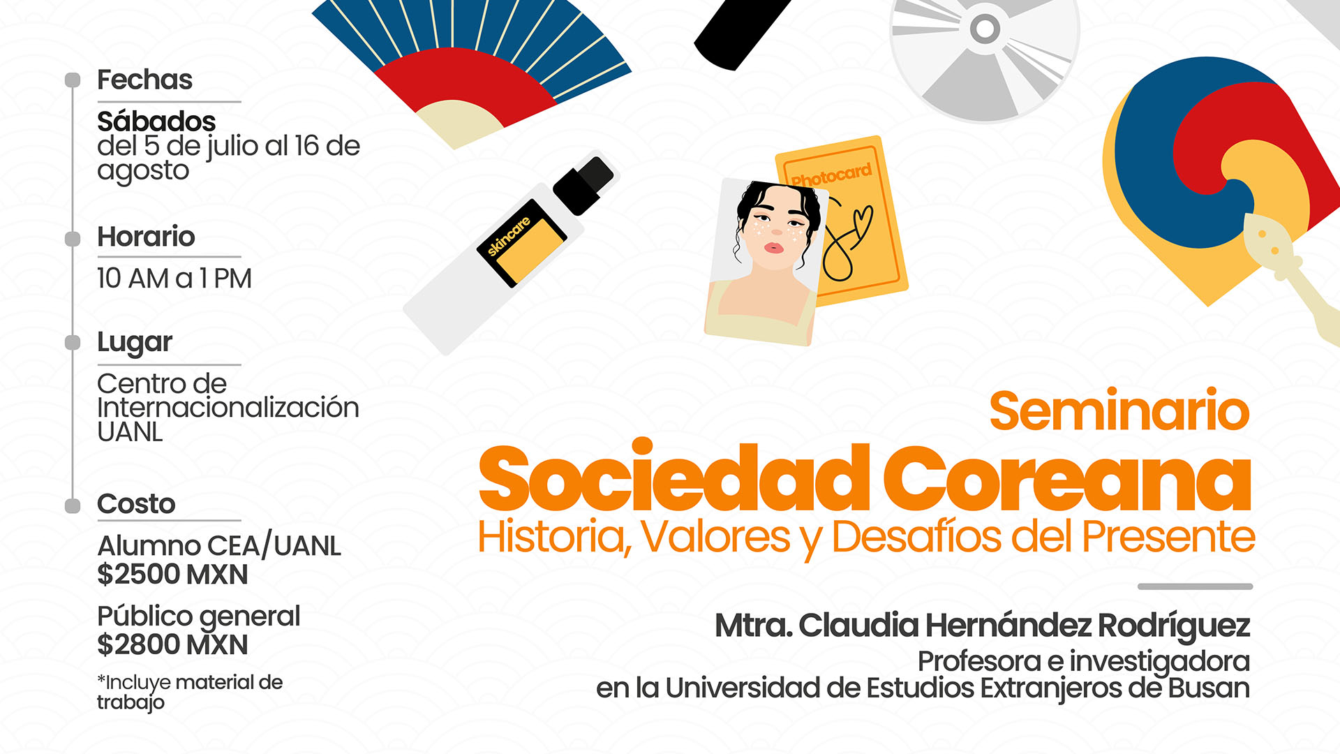 Ofrecen seminario de CEA visión integral de Corea del Sur