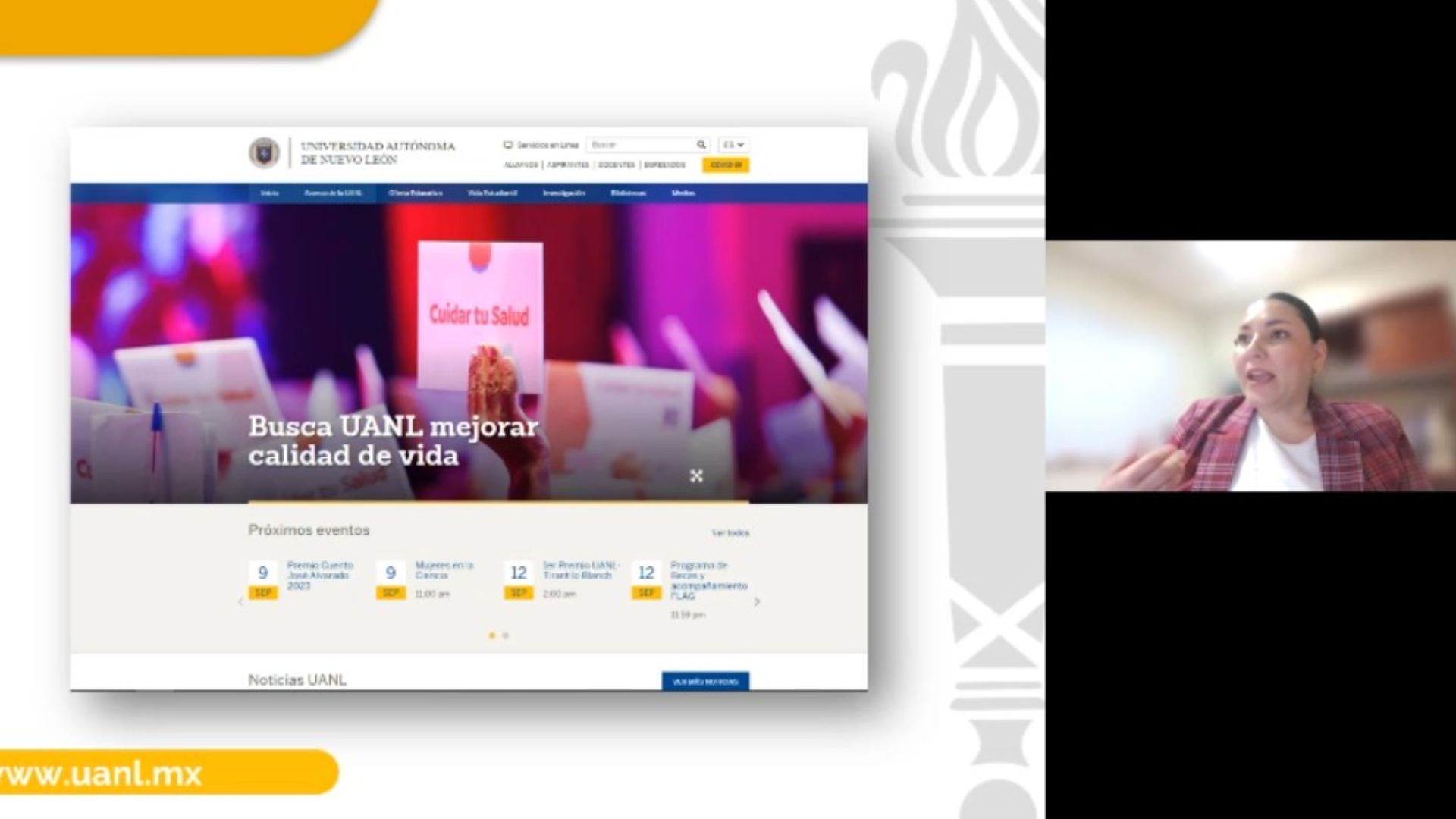 UANL inaugura la tercera feria virtual de posgrado