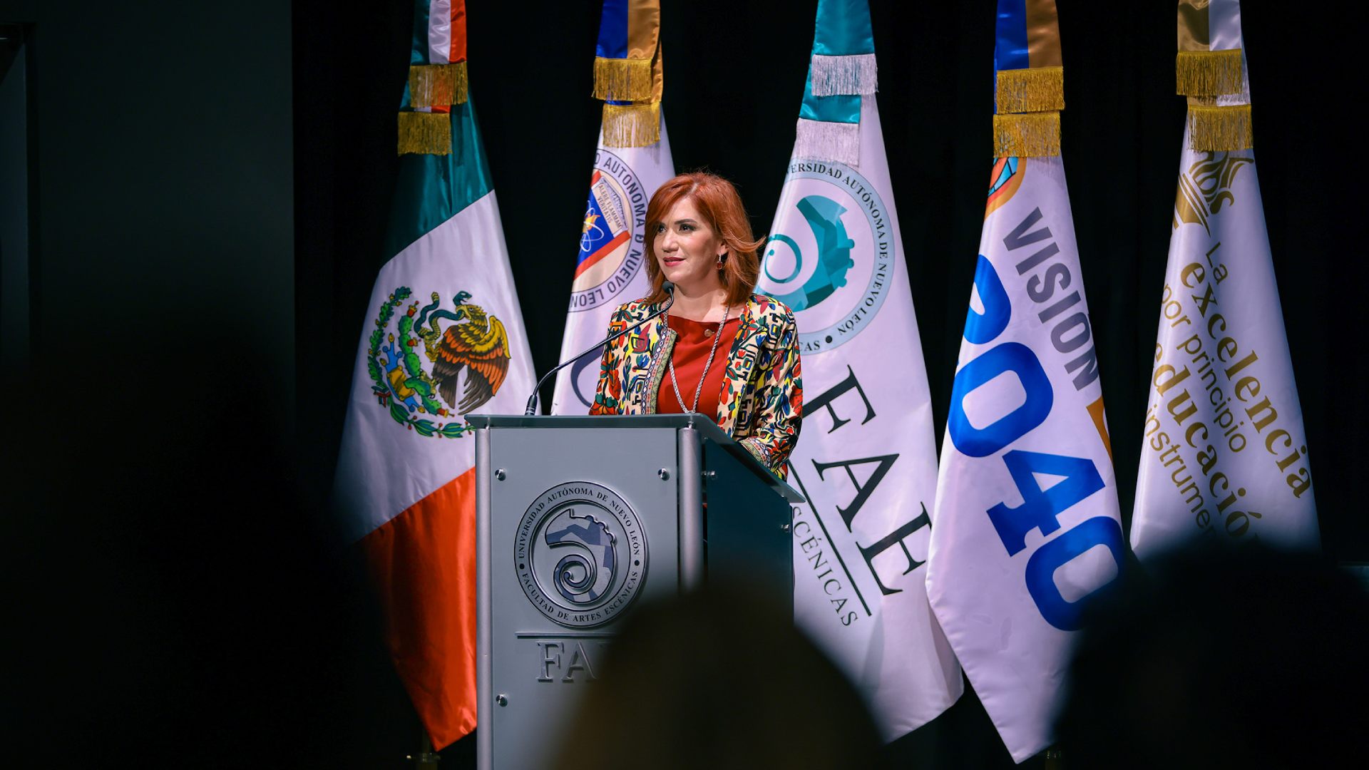 Toma protesta la nueva directora de la Facultad de Artes Escénicas