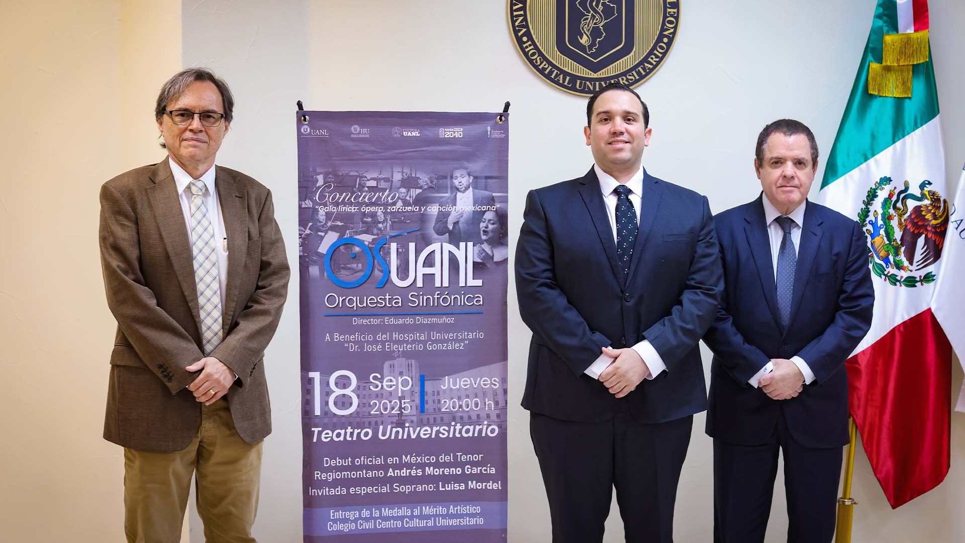 Ofrecerán Gala lírica a beneficio del Hospital Universitario