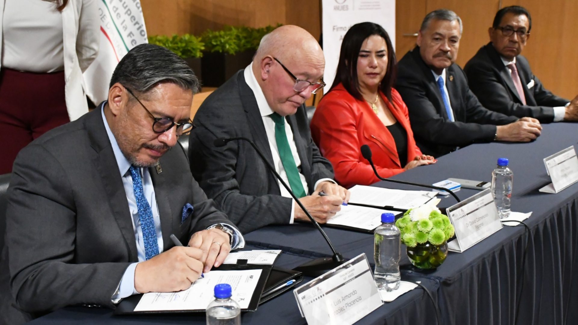 Atestigua Rector convenio entre ANUIES y Auditoría Superior de la Federación