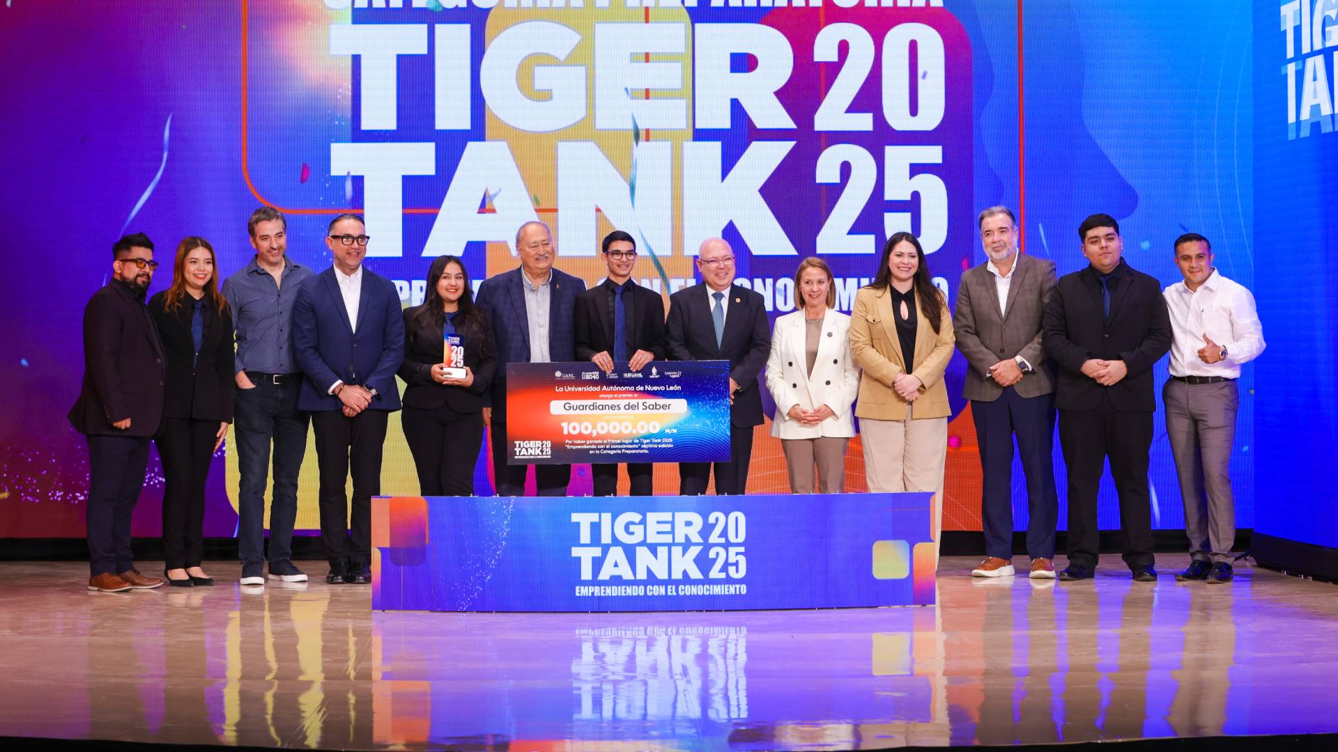 Reconoce UANL ideas emprendedoras en el Tiger Tank 2025