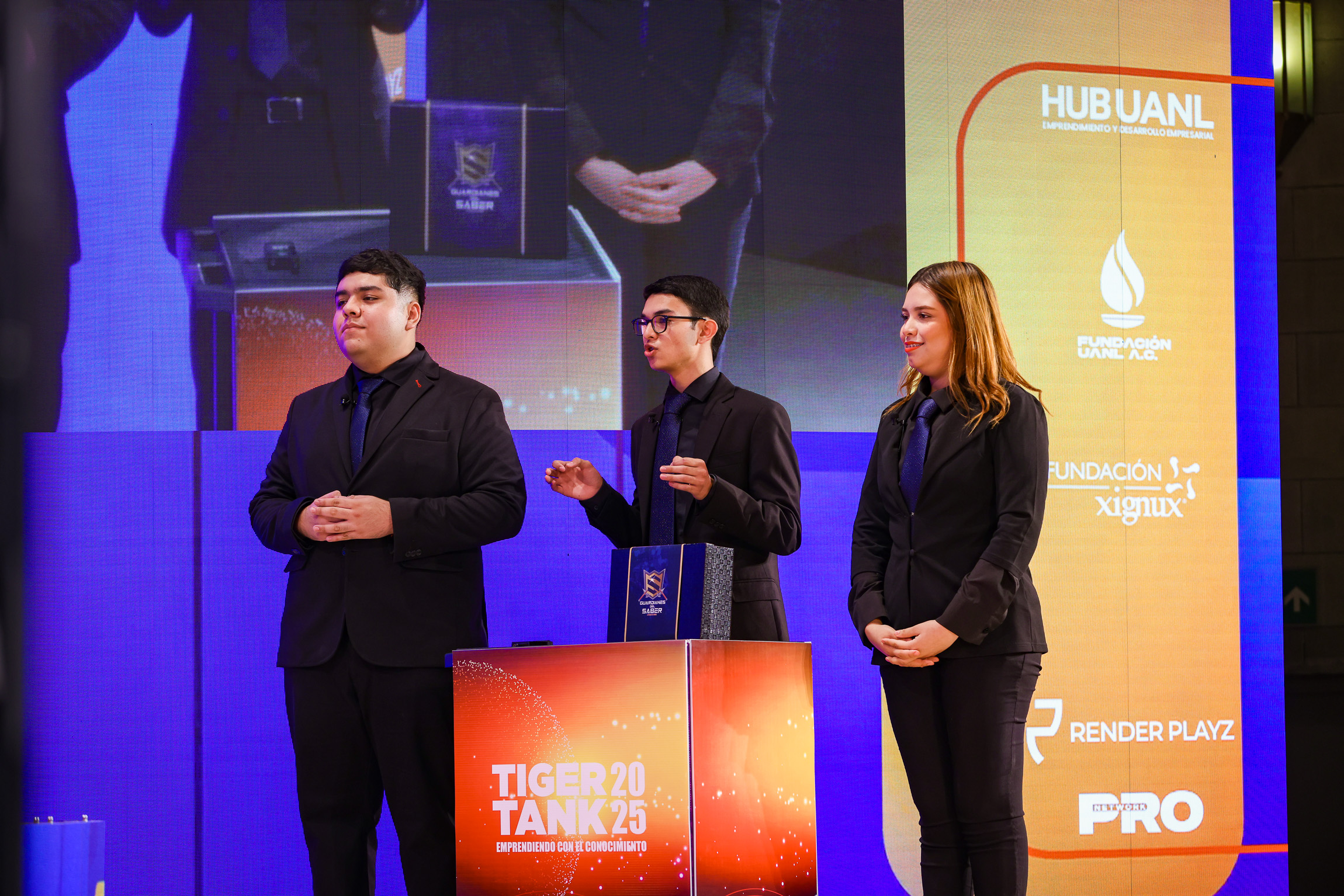Reconoce UANL ideas emprendedoras en el Tiger Tank 2025