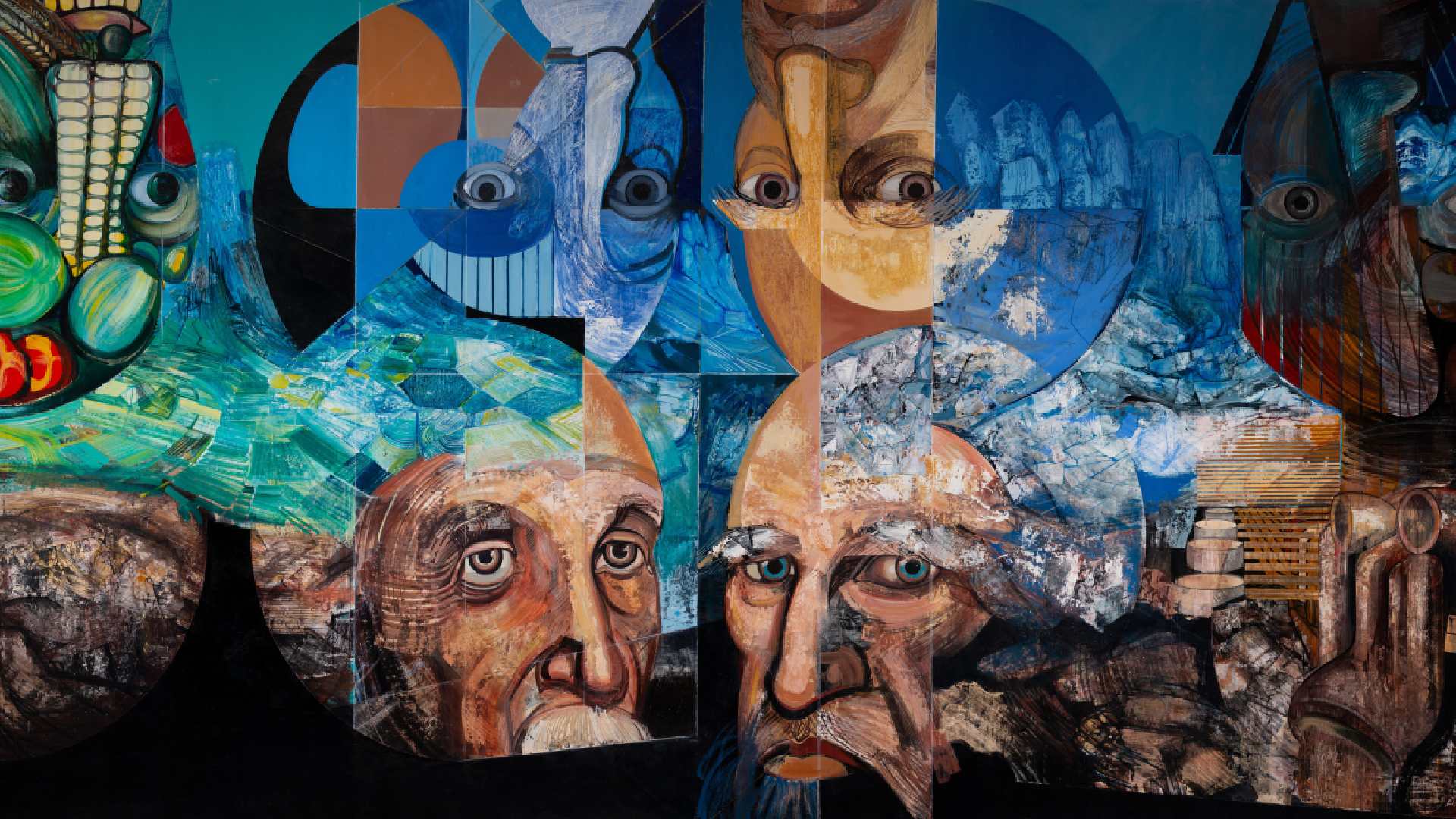 Celebra UANL visión humanista en murales de Guillermo Ceniceros