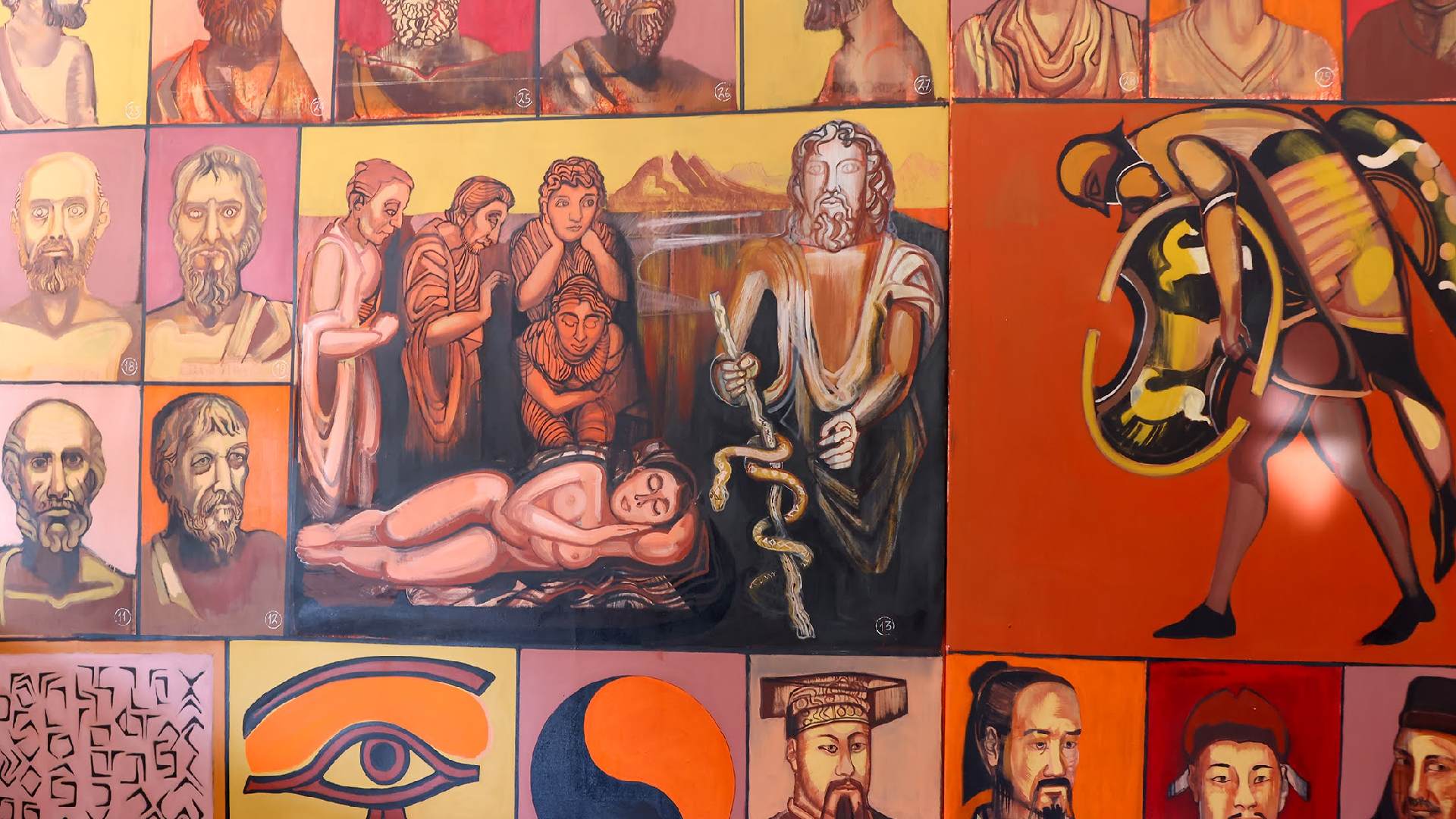 Celebra UANL visión humanista en murales de Guillermo Ceniceros