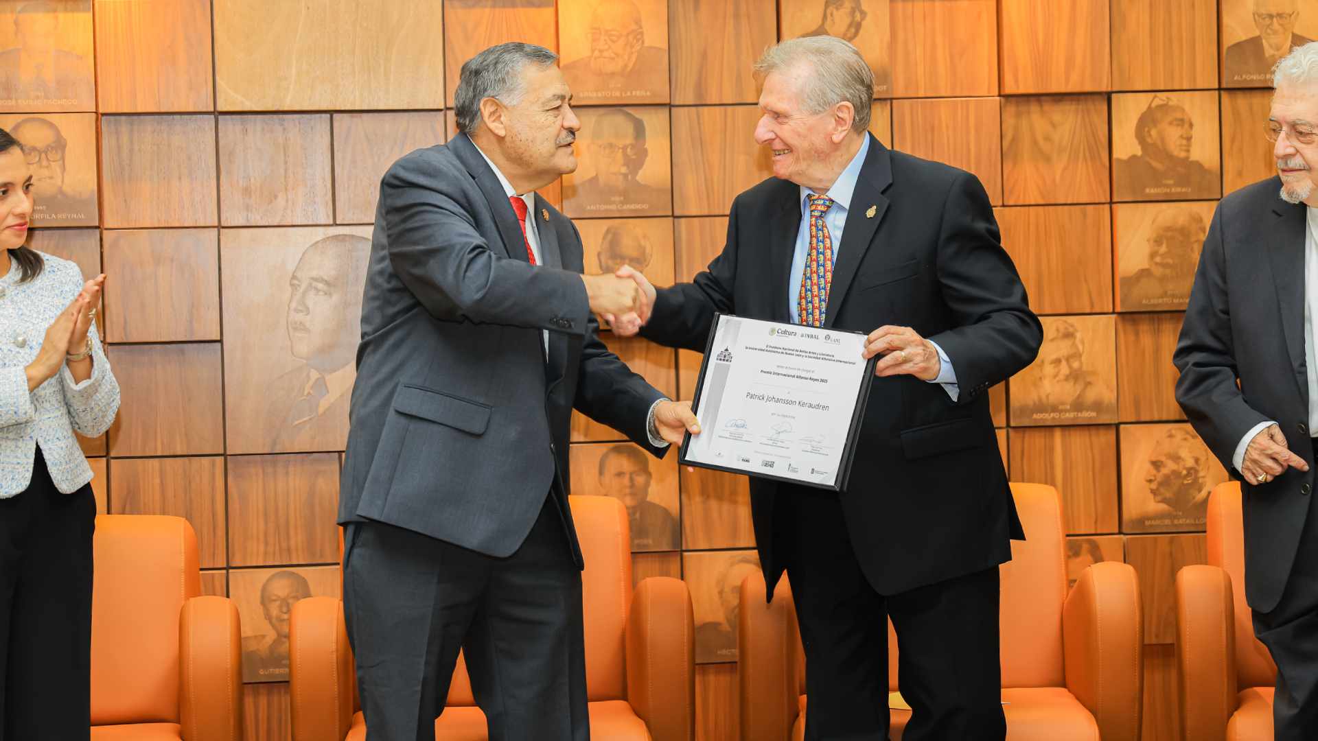 Patrick Johansson, ganador del Premio Internacional Alfonso Reyes 2025