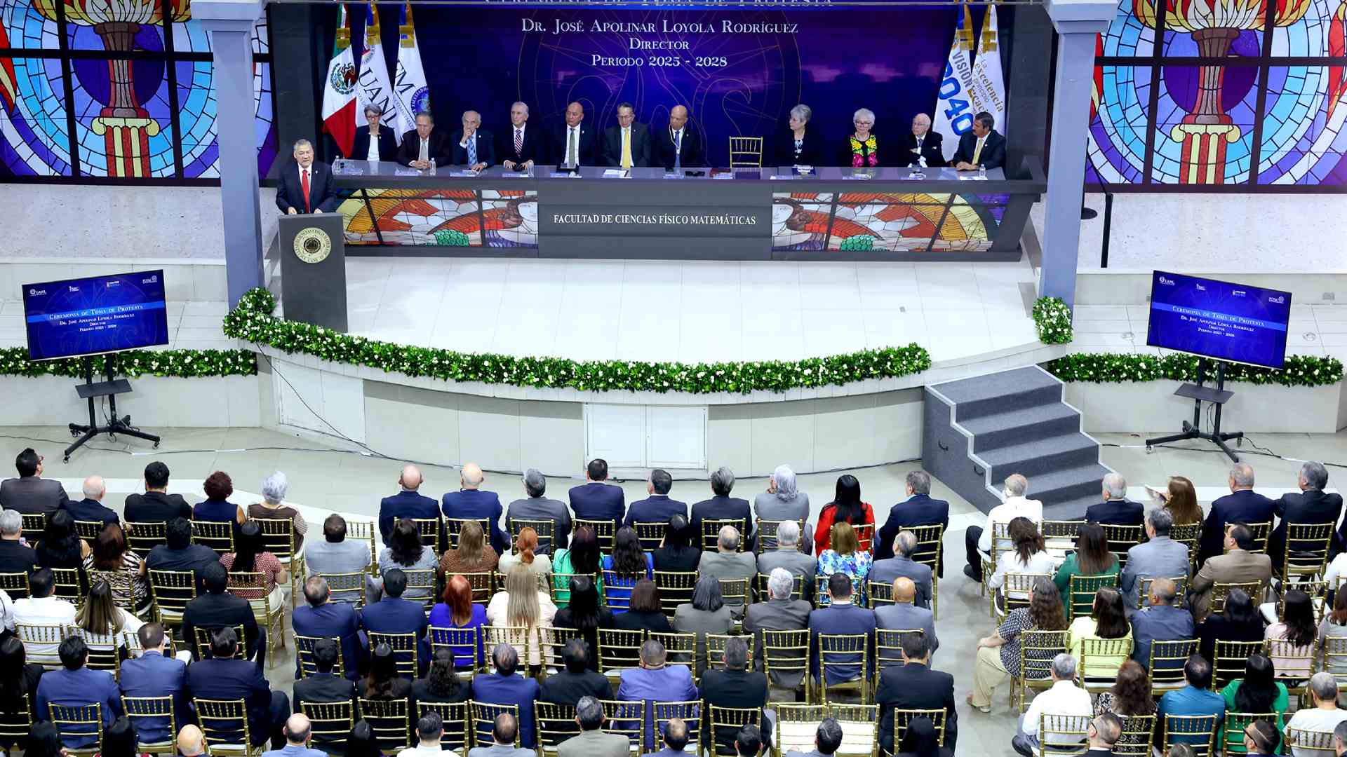 Con visión de unidad e innovación, José Loyola inicia su gestión en la FCFM