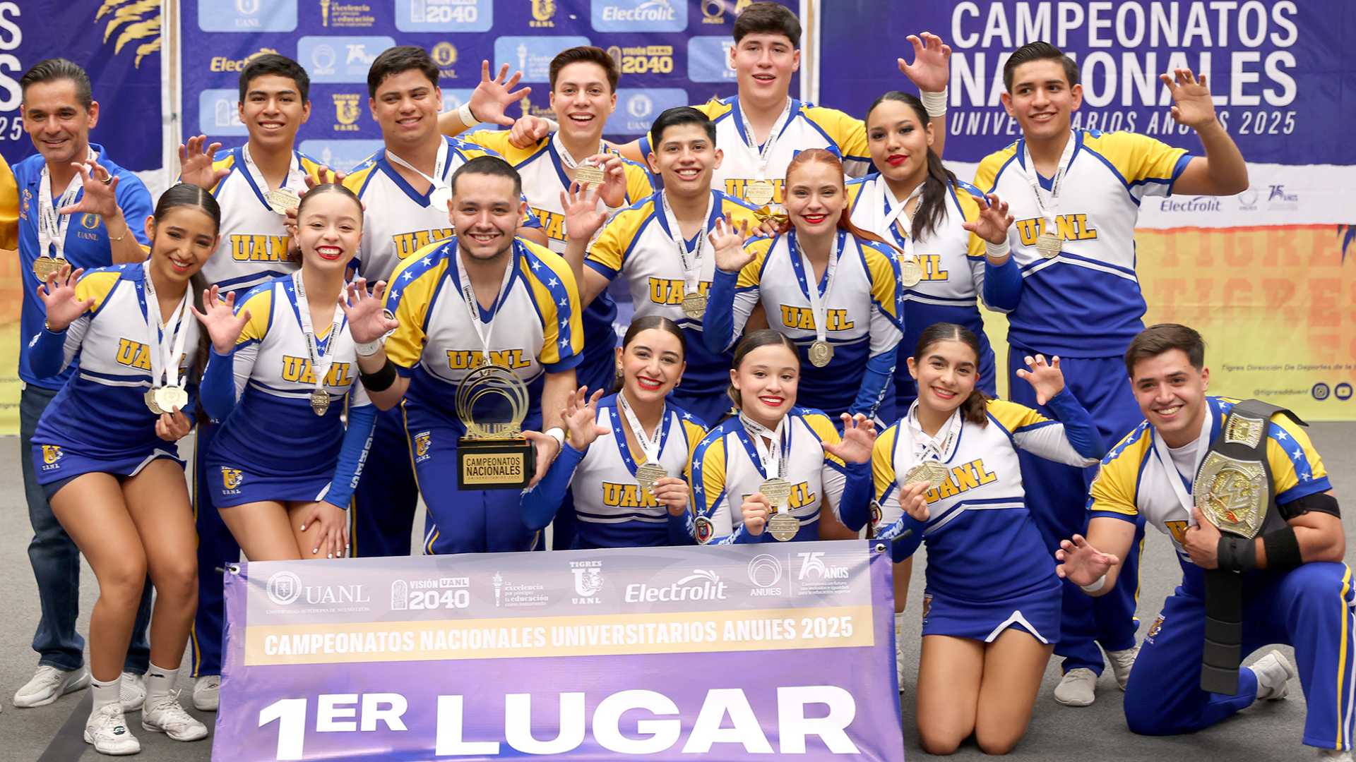 Domina UANL el deporte universitario de México en 2025