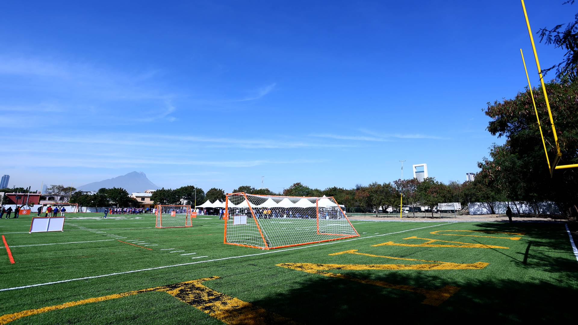 Inauguran cancha sintética para Kiowas